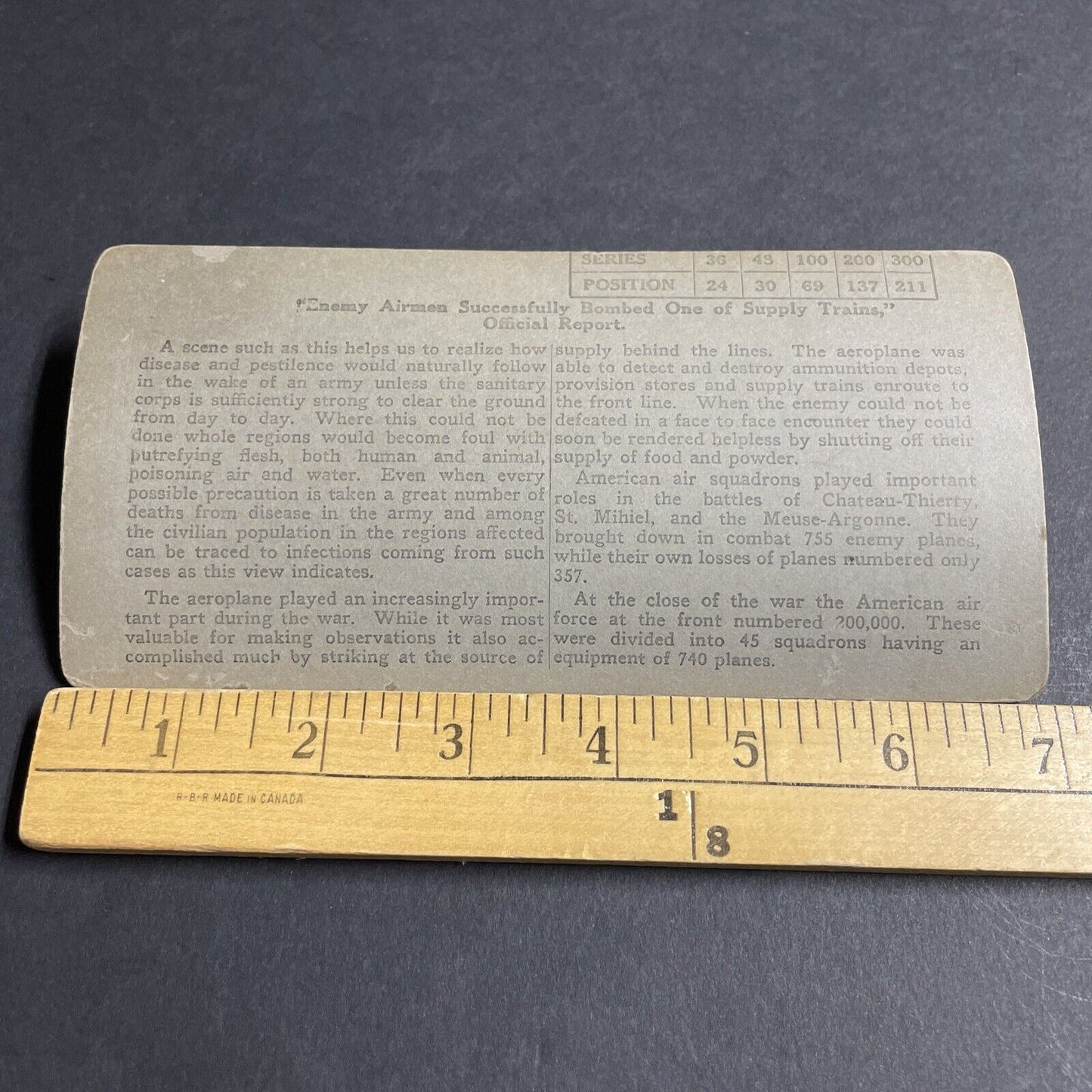 Antique 1916 Germans Bomb US Cavalry WW1 Dead Horses Stereoview Photo Card P4353