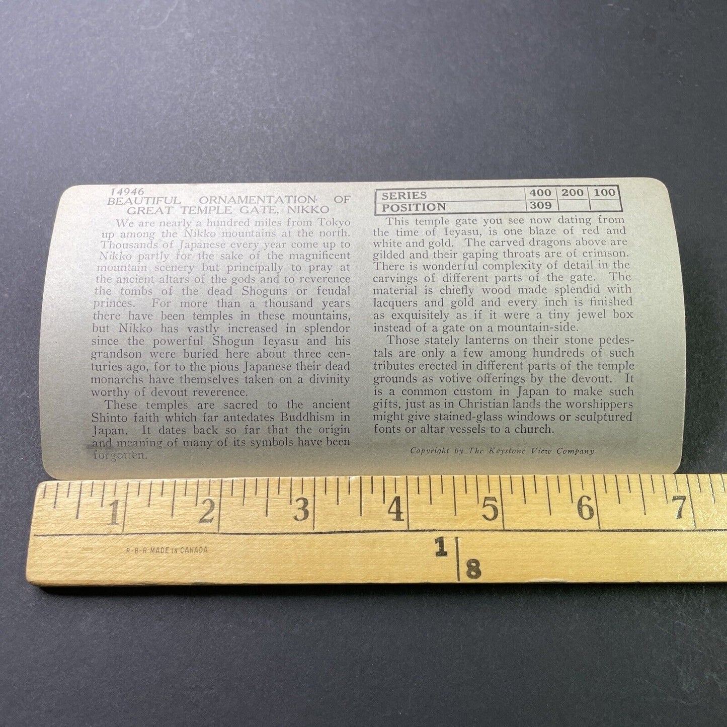 Antique 1910s Japanese Geisha Geishas Nikko Japan Stereoview Photo Card P3151