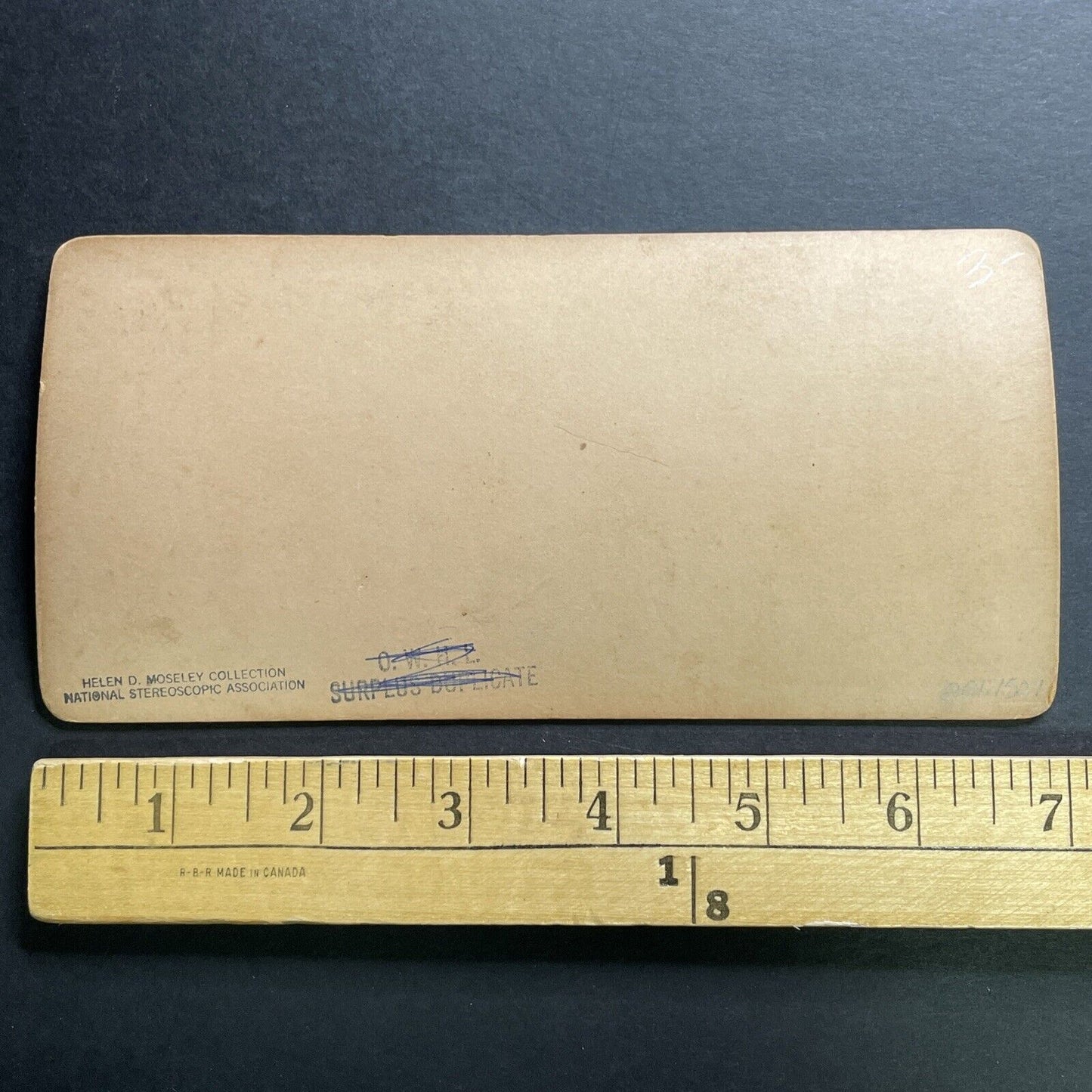 Antique 1892 Koning Street The Hague Holland Stereoview Photo Card P1292