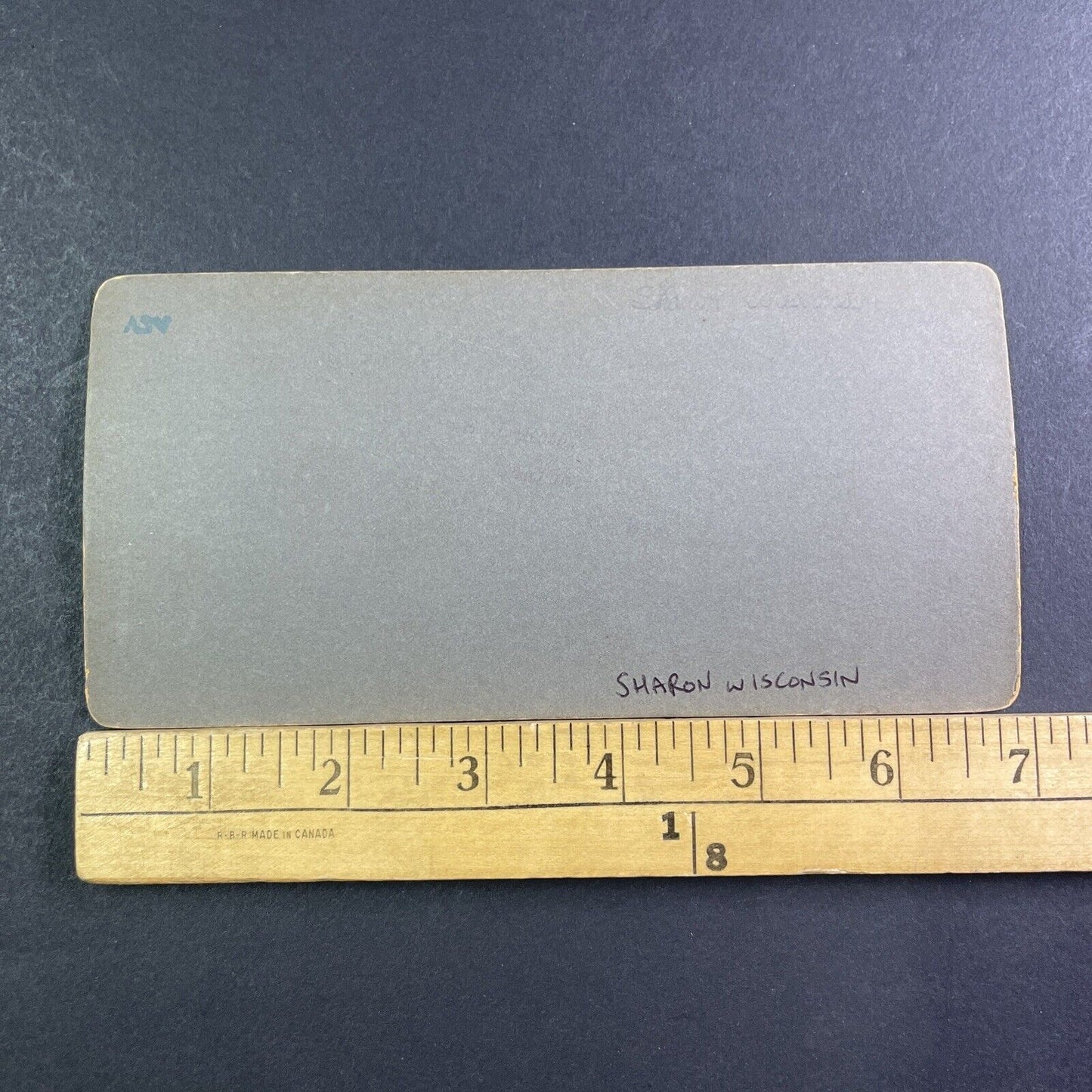 Farm House In Sharon Wisconsin Stereoview OOAK Photo Antique c1910 X1601