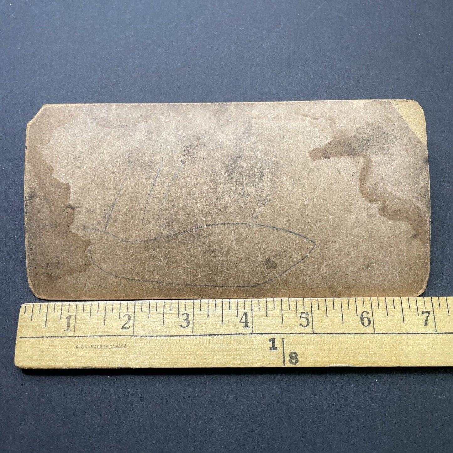 Antique 1890s Drunk Man Drinks From Bedside Spittoon Stereoview Photo Card P2593