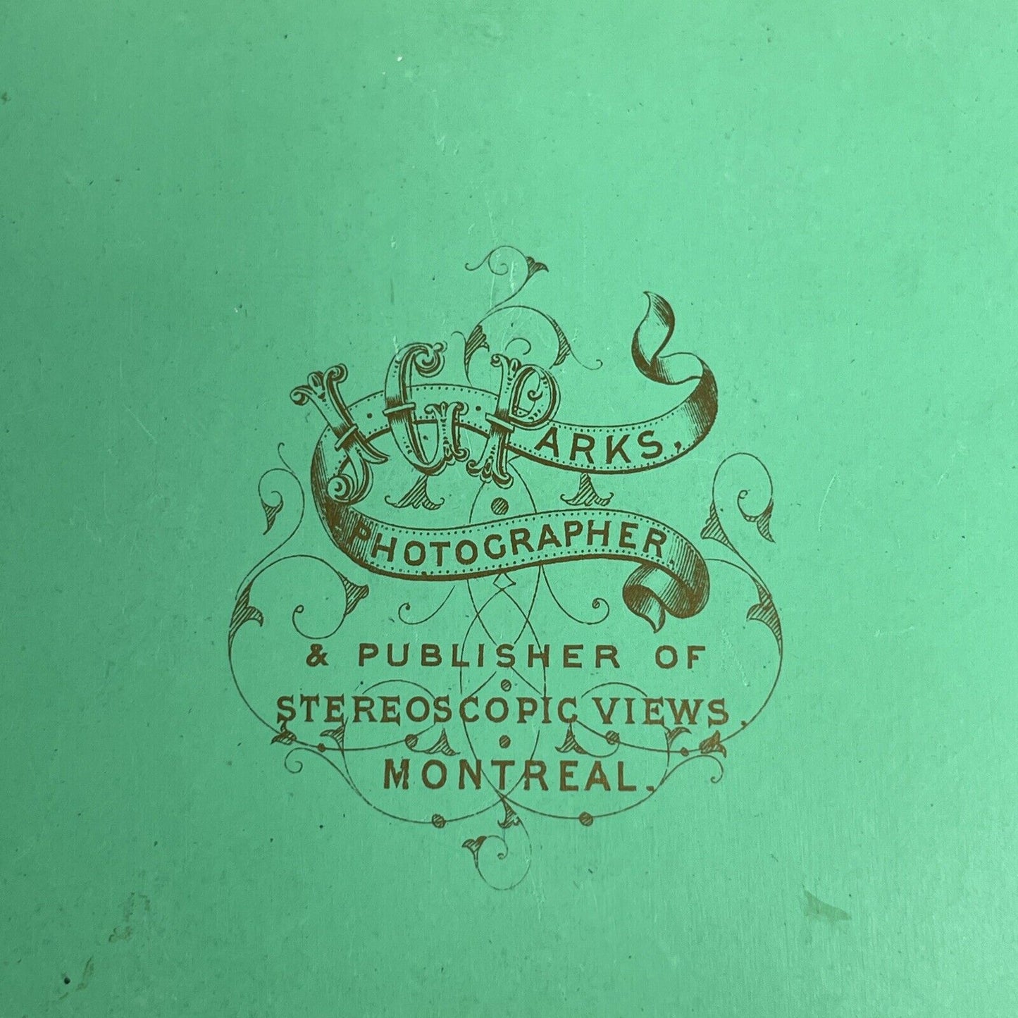 Antique 1860's Bank Of Montreal BMO Construction Quebec Stereoview Photo PC639