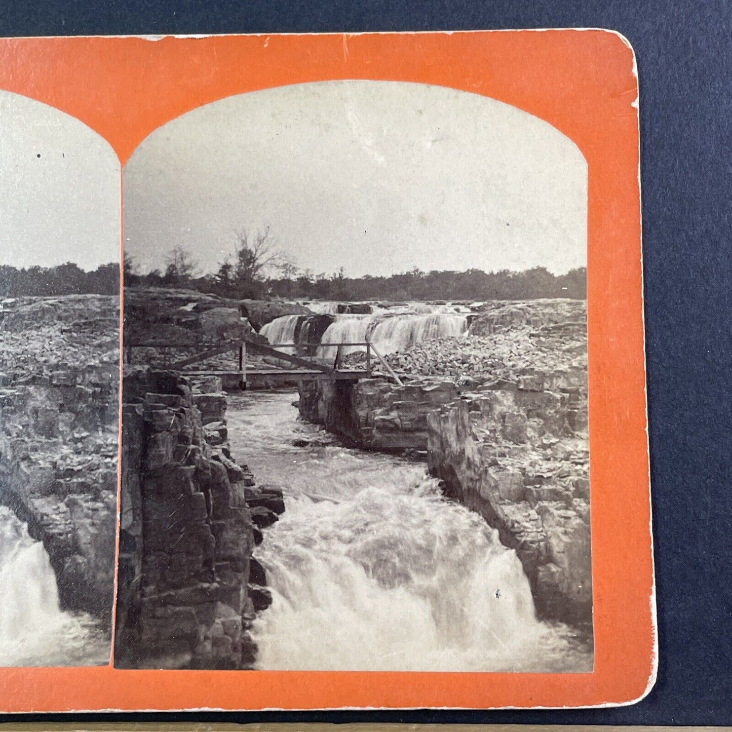 Sioux Falls South Dakota Stereoview Early Dakota Territory Antique c1867 Y164