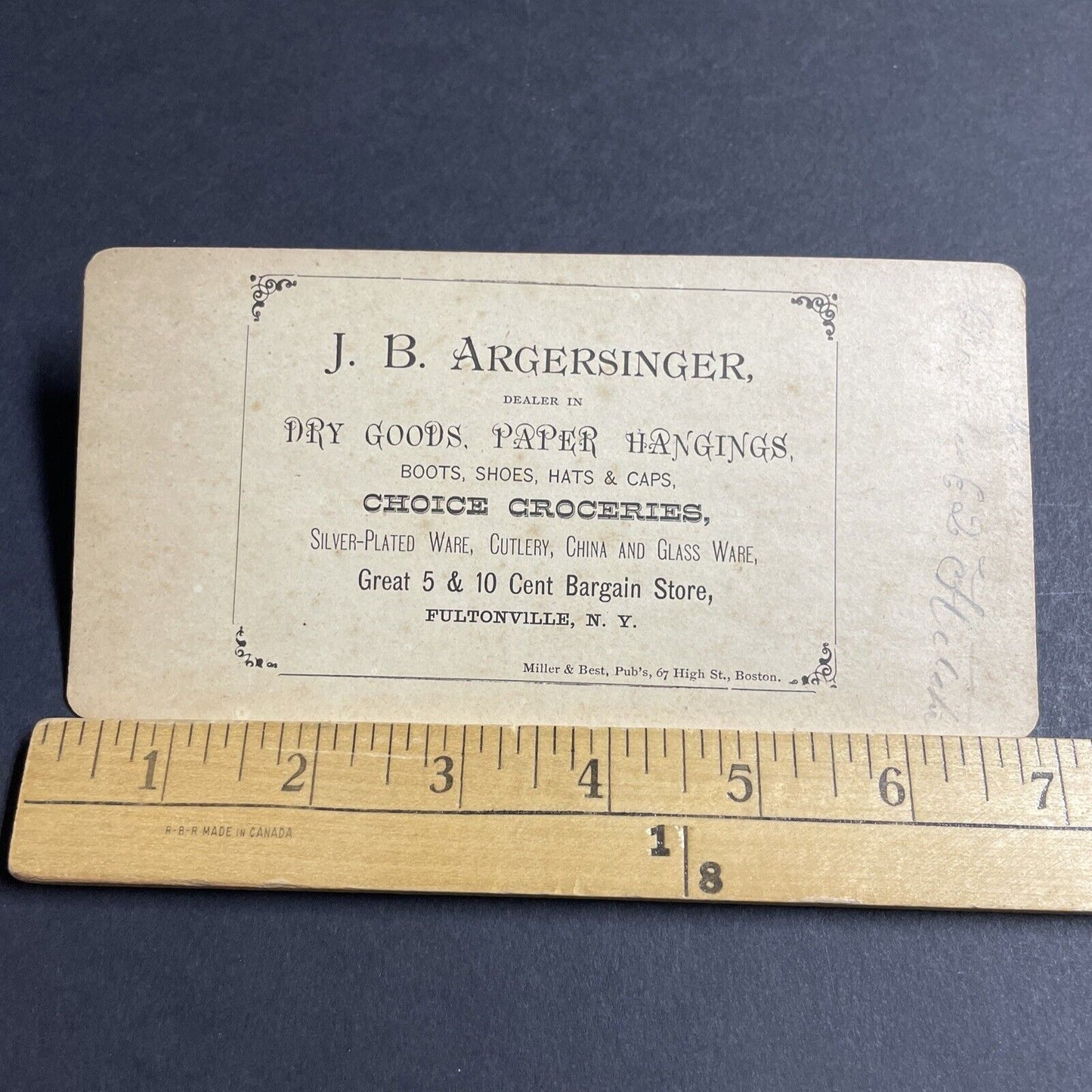 Antique 1870s Stolzenfels Castle Koblenz Germany Stereoview Photo Card P4540