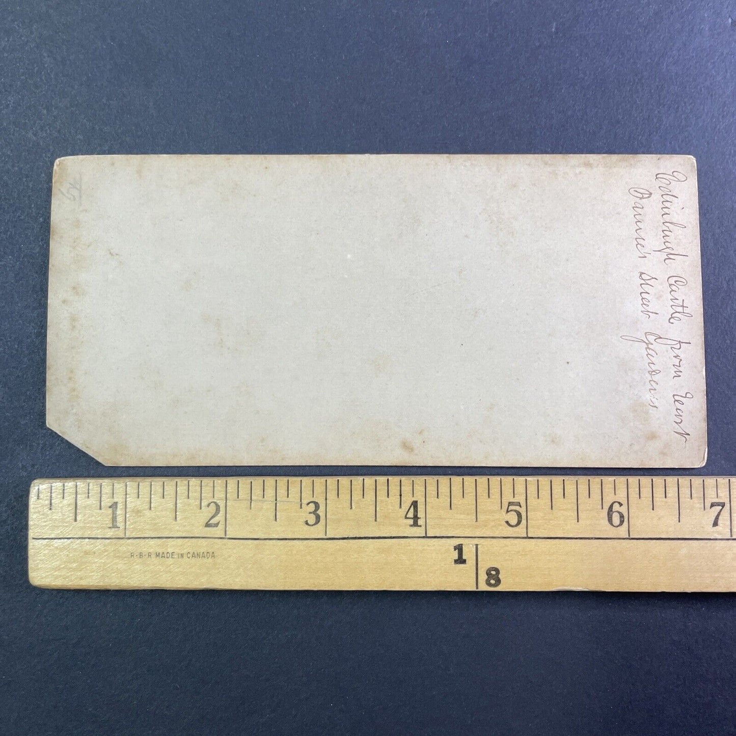 Scottish National Gallery of Edinburgh Scotland Stereoview Antique c1860 Y979