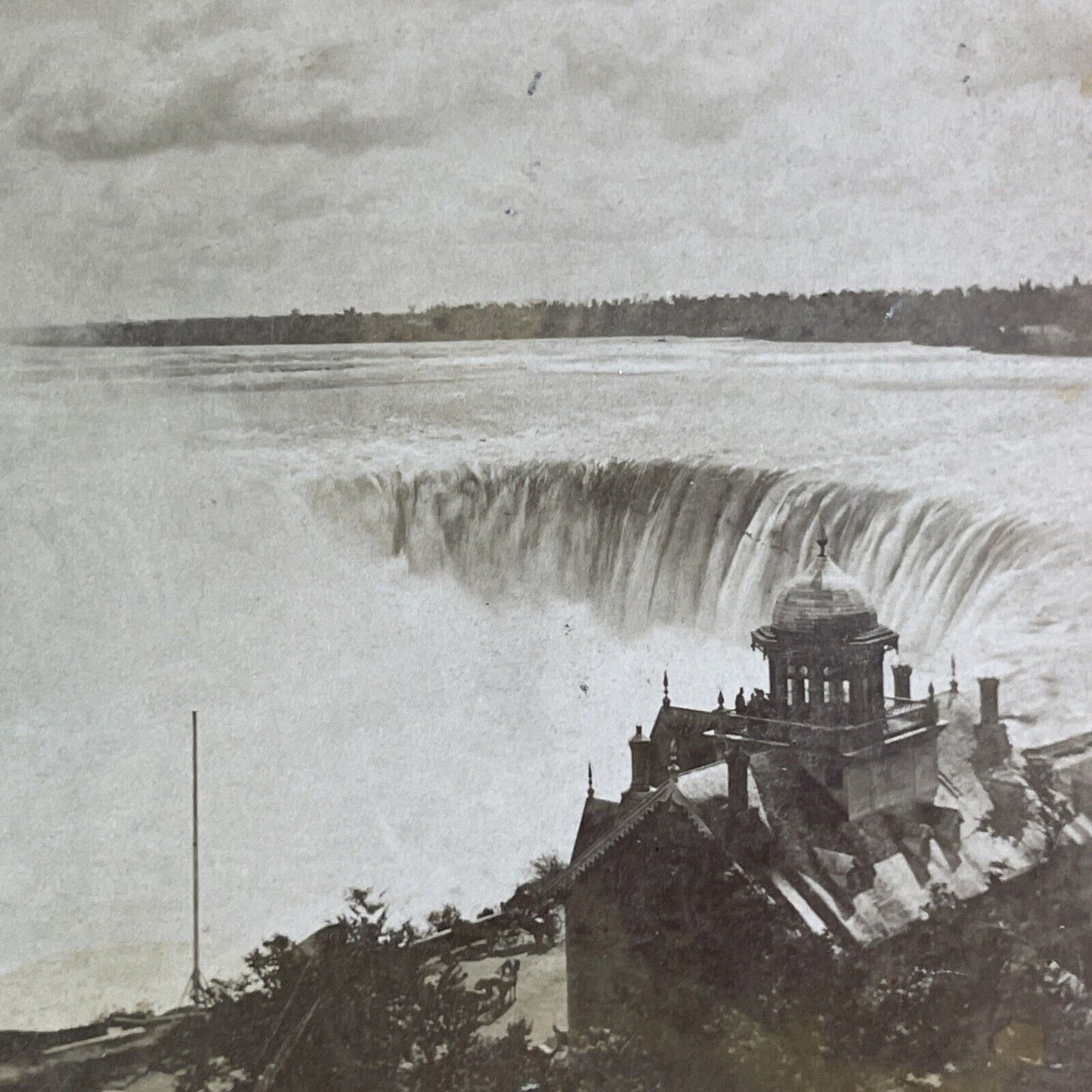 Niagara Falls From Clifton Hill Stereoview William Notman Antique c1869 X1835