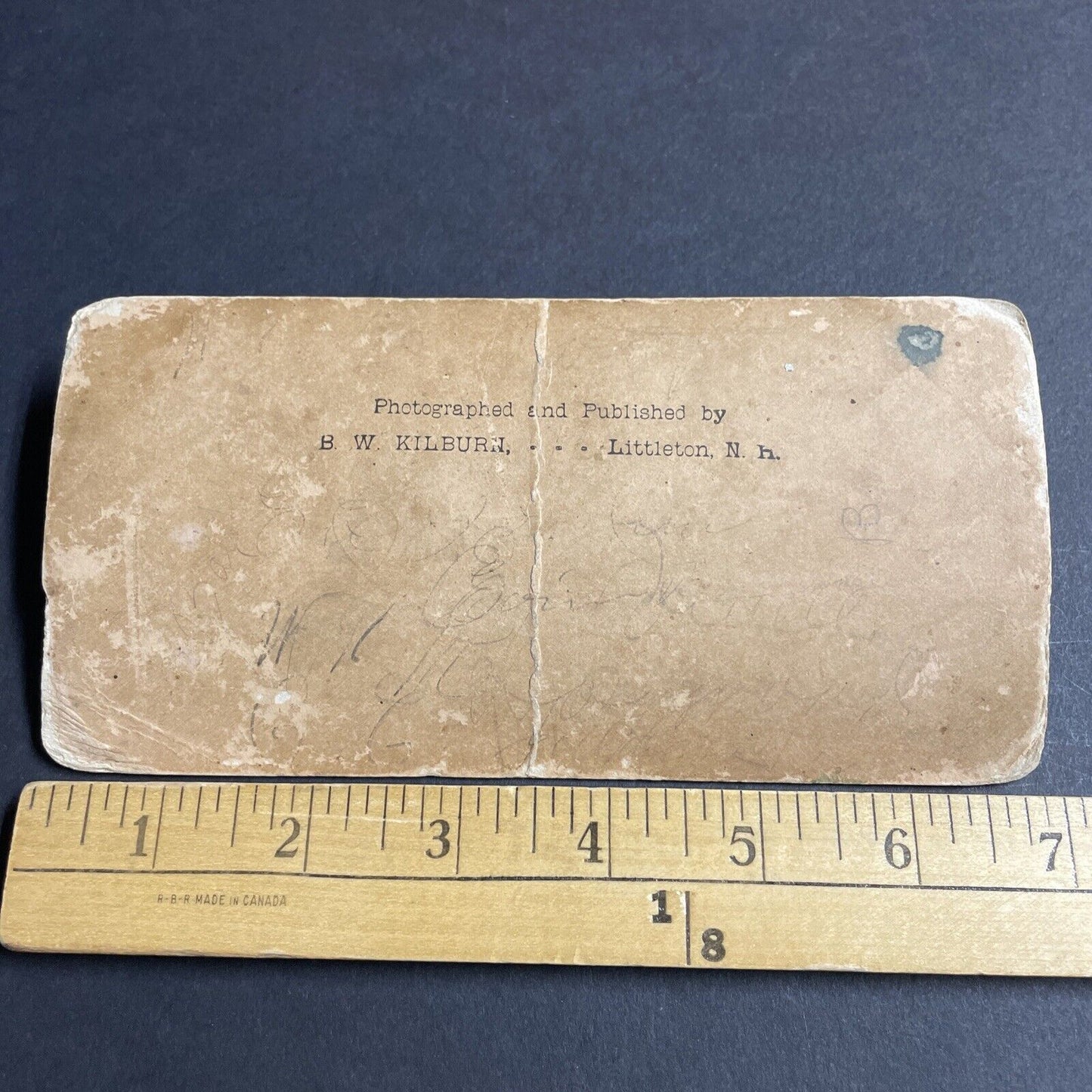 Antique 1891 Great Menai Bridge Wales England Stereoview Photo Card P4518