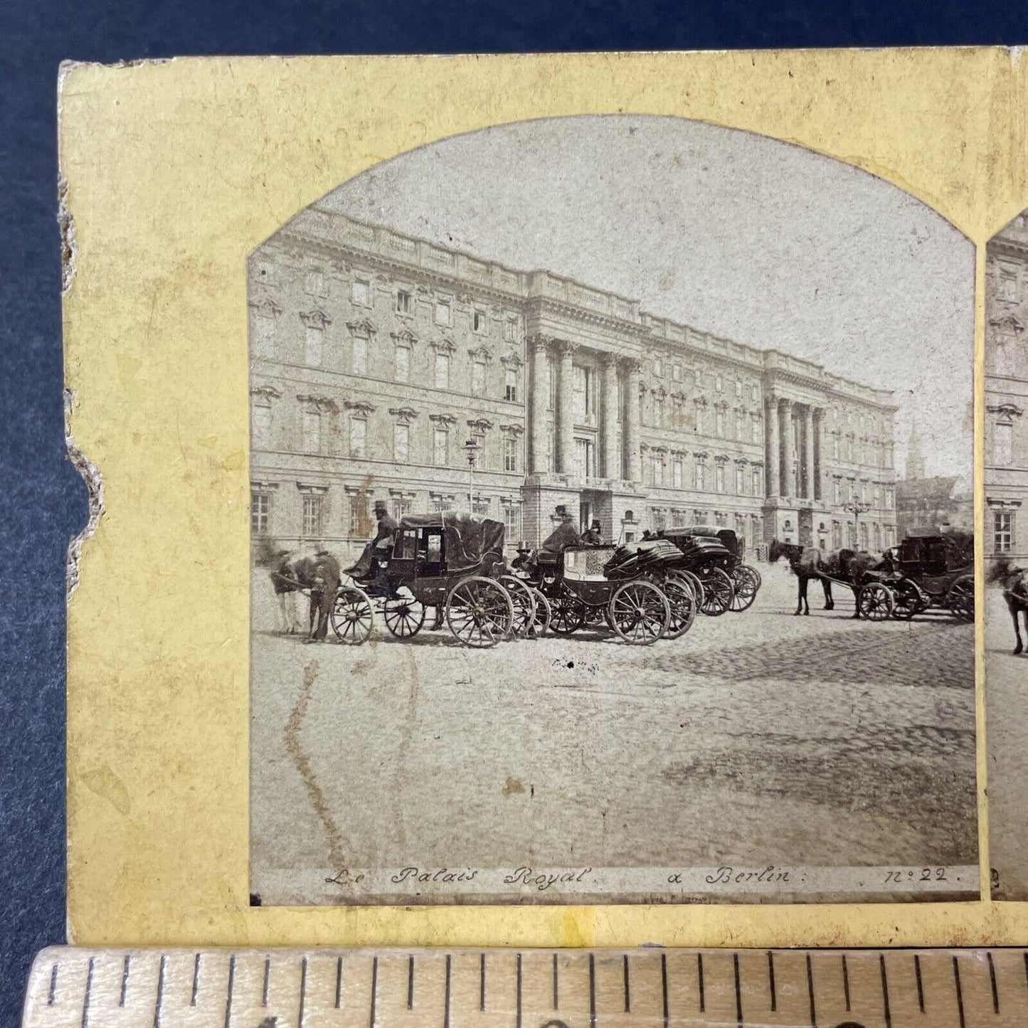 Antique 1870s Royal Palace In Berlin Germany Stereoview Photo Card P2460-14