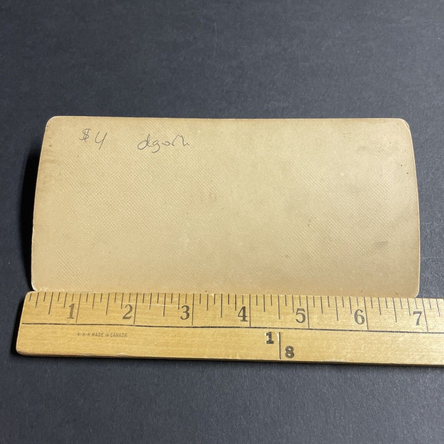 Antique 1891 Shakespeares Library Stratford-On-Avon Stereoview Photo Card P4569