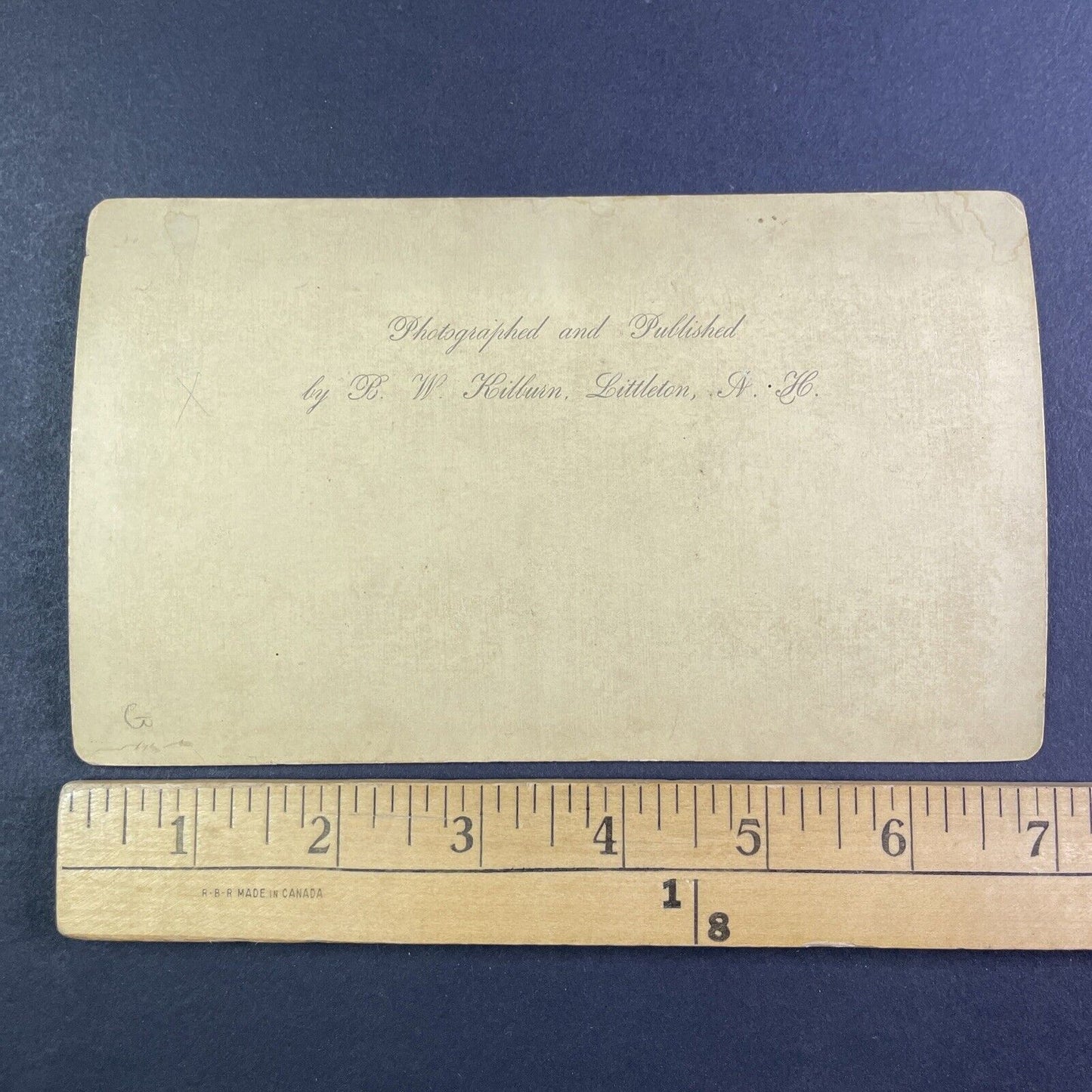 Frost Feathers Tip-Top House Mt Washington Stereoview New Hampshire c1877 Y2273