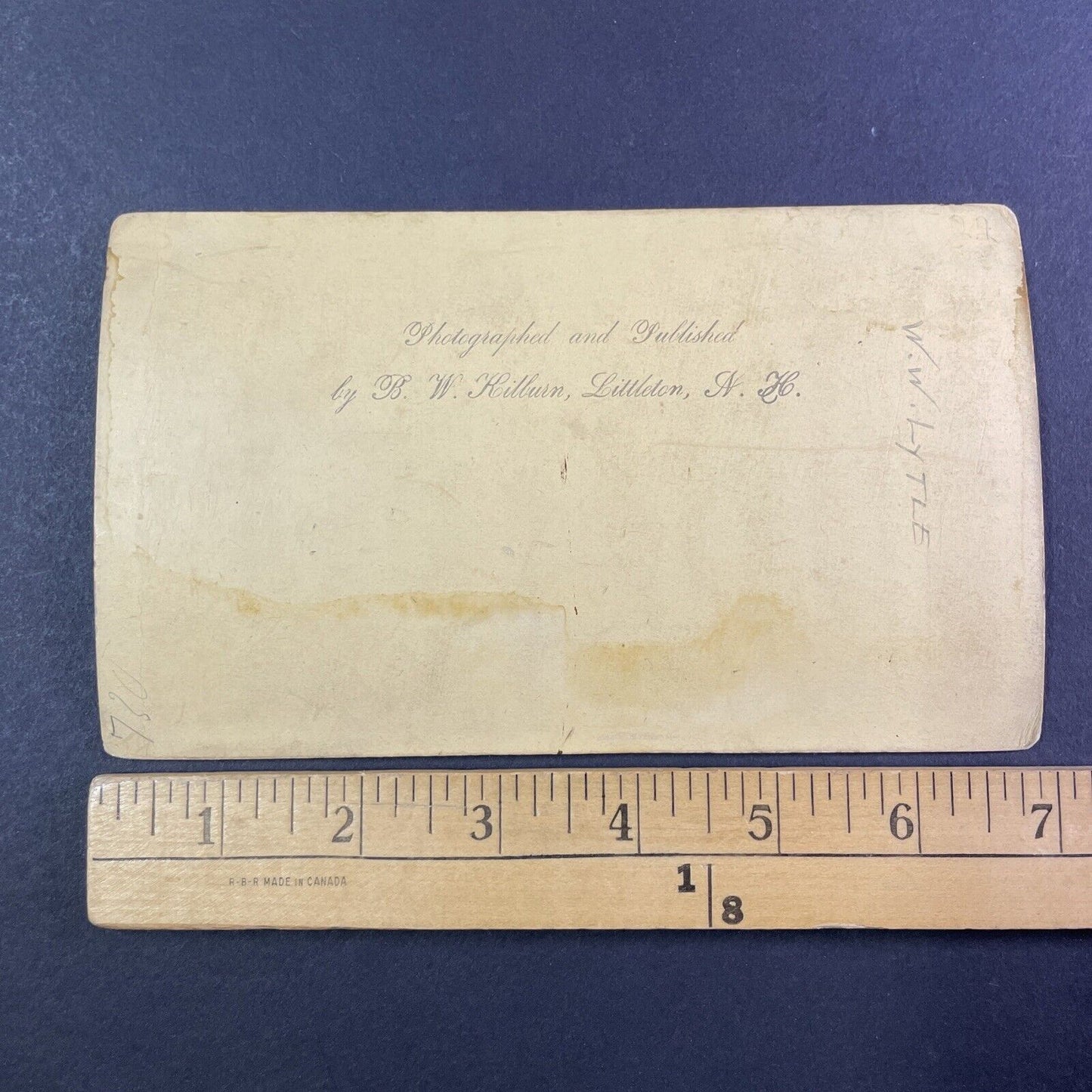 Bethlehem New Hampshire Looking East Stereoview Antique c1870s Y1855