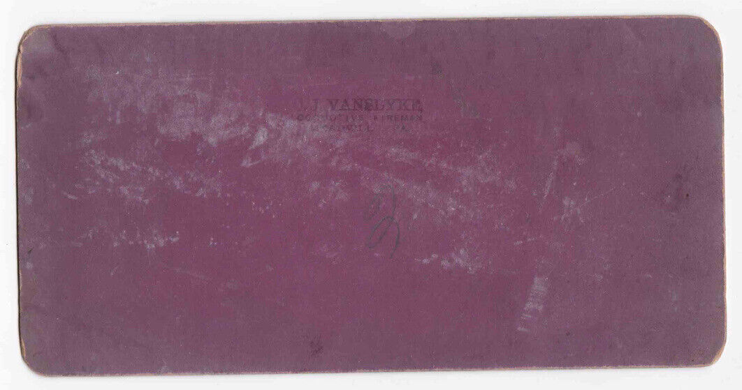 Antique 1865 Esdraelon Battlefield Clark J Van Slyke Meadville Stereo Card P151
