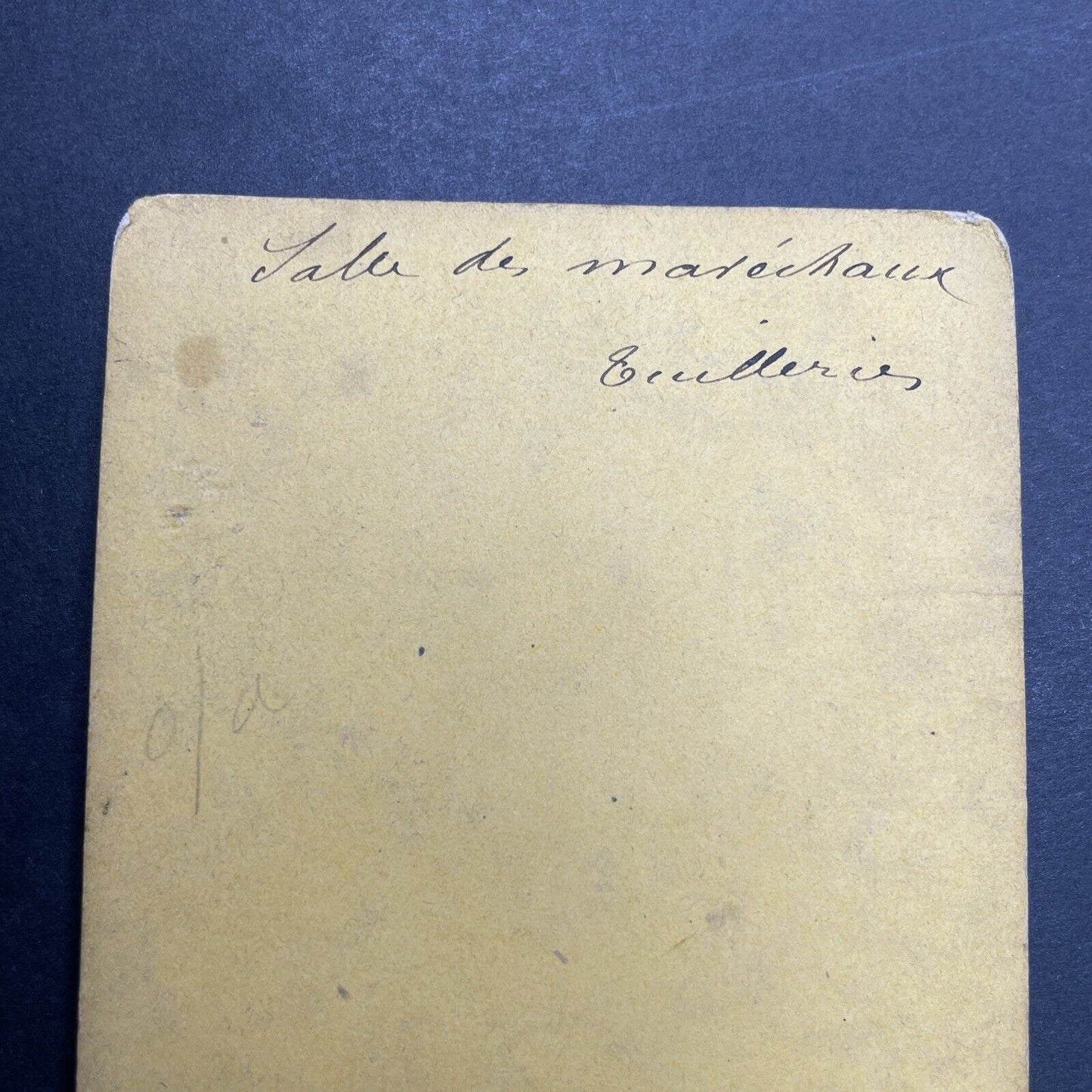 Antique 1865 Salon Des Marechaux Tuileries Palace Stereoview Photo Card P1185