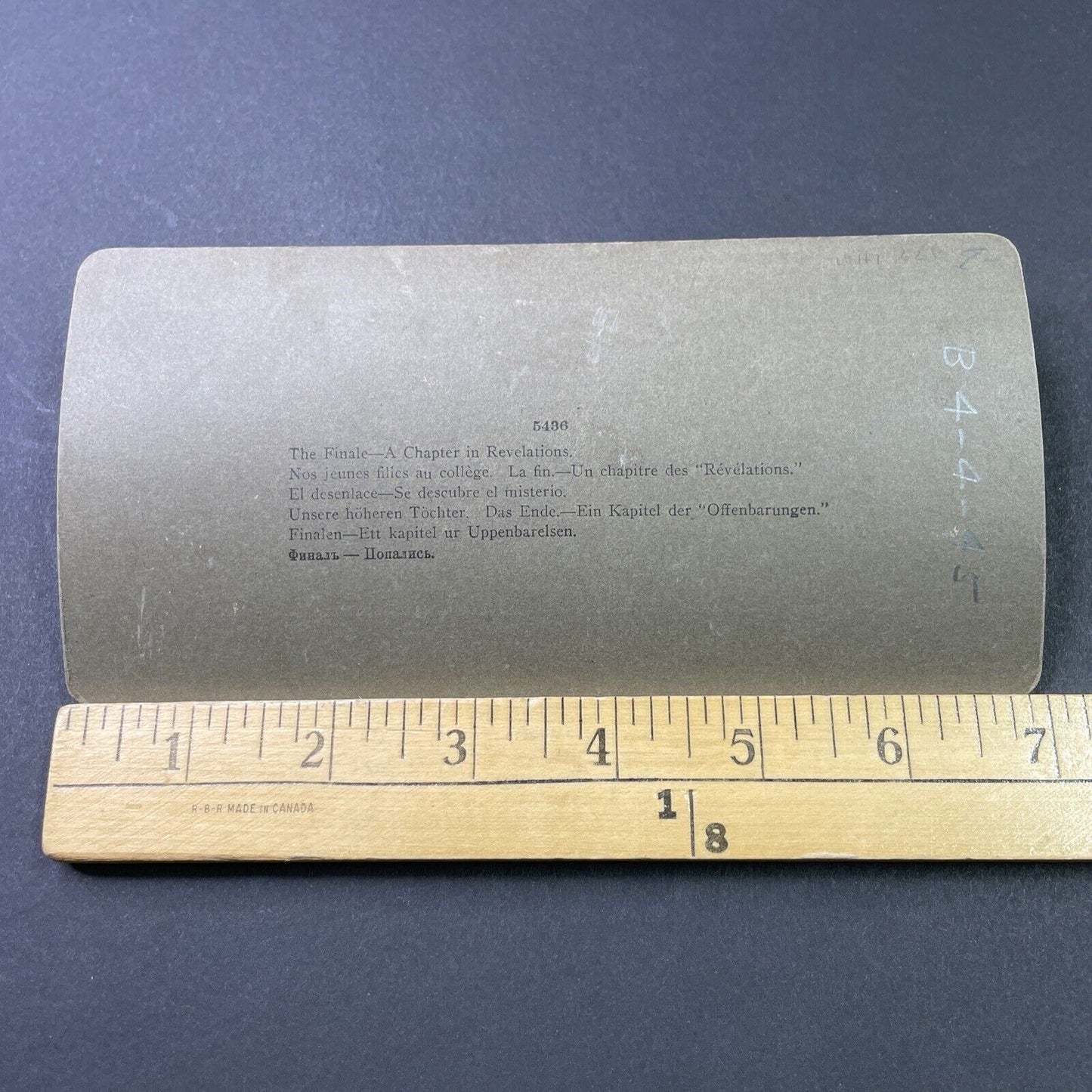 Antique 1902 Women In Brothel Hide From Madame Stereoview Photo Card P2903