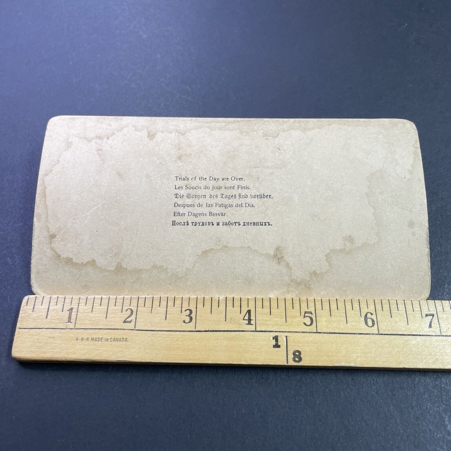 Antique 1889 Child Sleeps In Victorian Crib Bed Stereoview Photo Card P3998