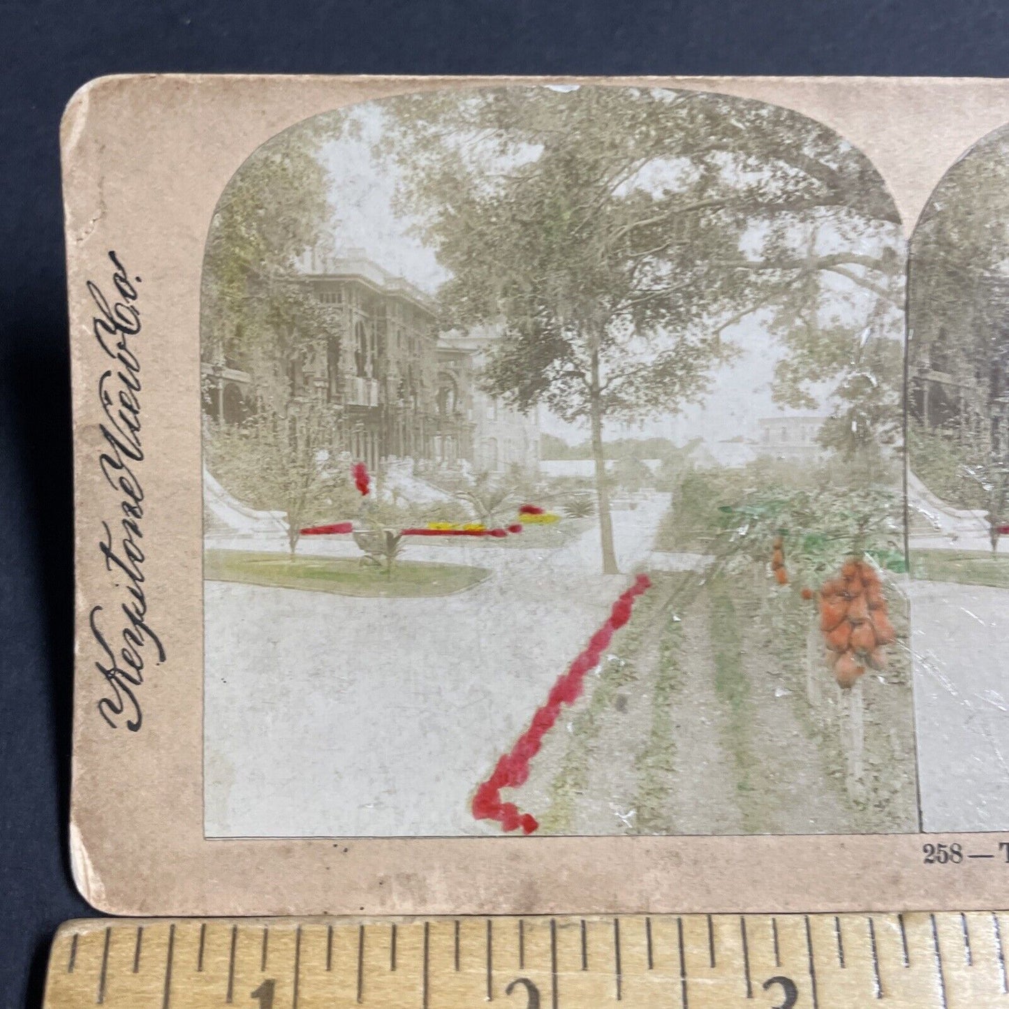 Antique 1880s Tampa Bay Hotel Florida Tampa USA Stereoview Photo Card P4876