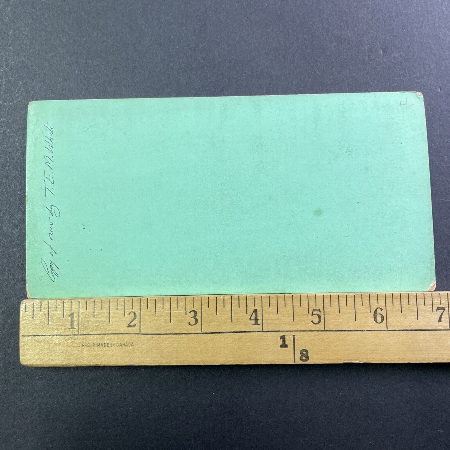 Nonquitt Beach Massachusetts Stereoview TEM White Photo Card Antique c1868 X1000