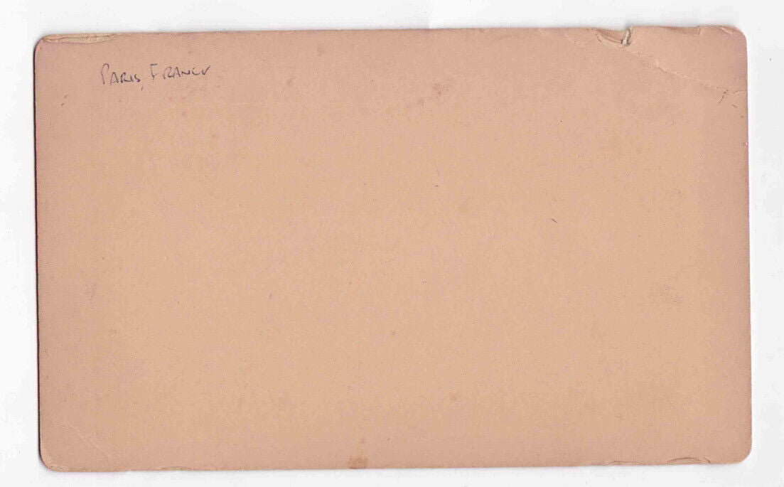 Antique 1870s Avenue Des Champs-Élysées Paris, France Oversized Stereo Card P362