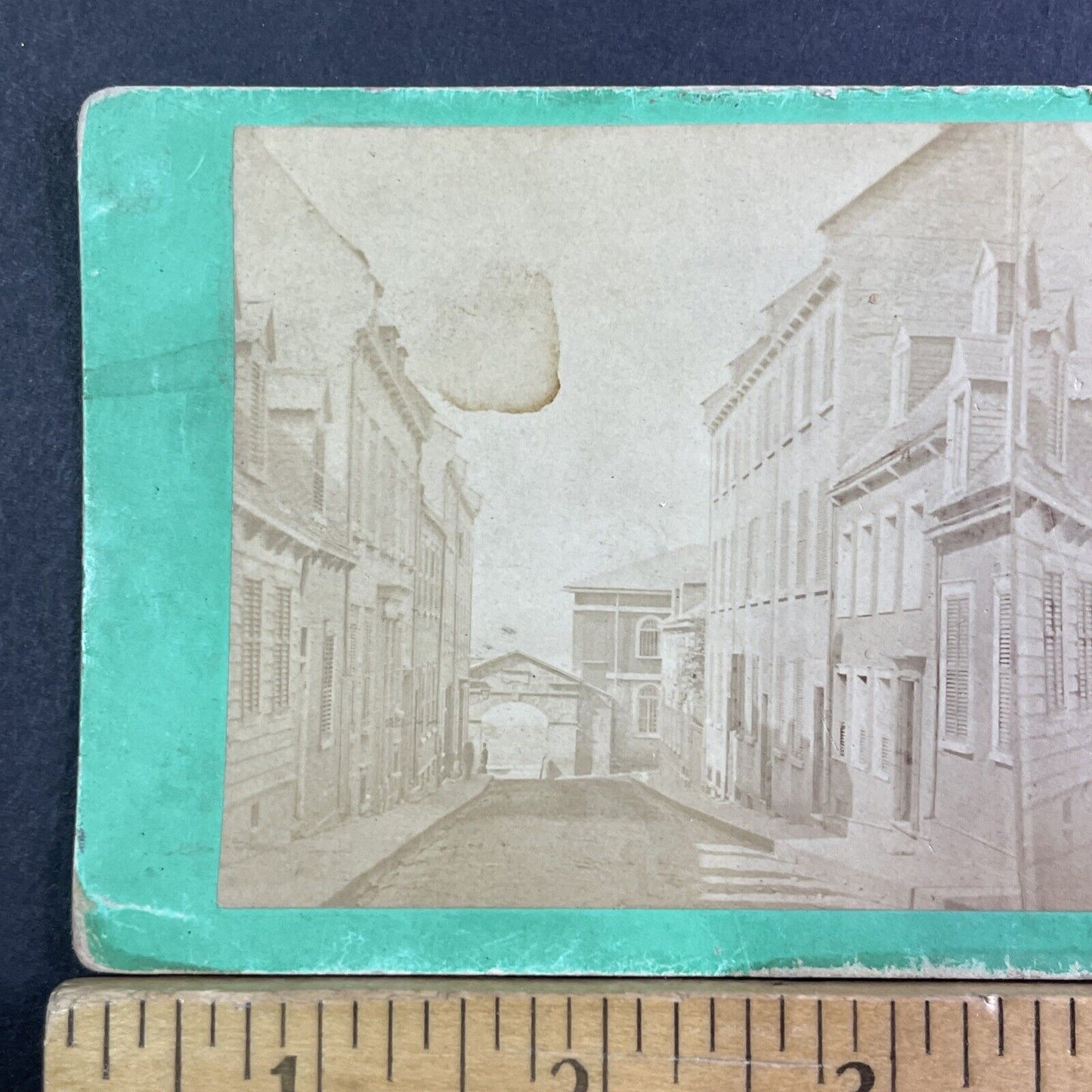 Hope Gate Quebec City Stereoview Before Demolition Antique c1865 X3240