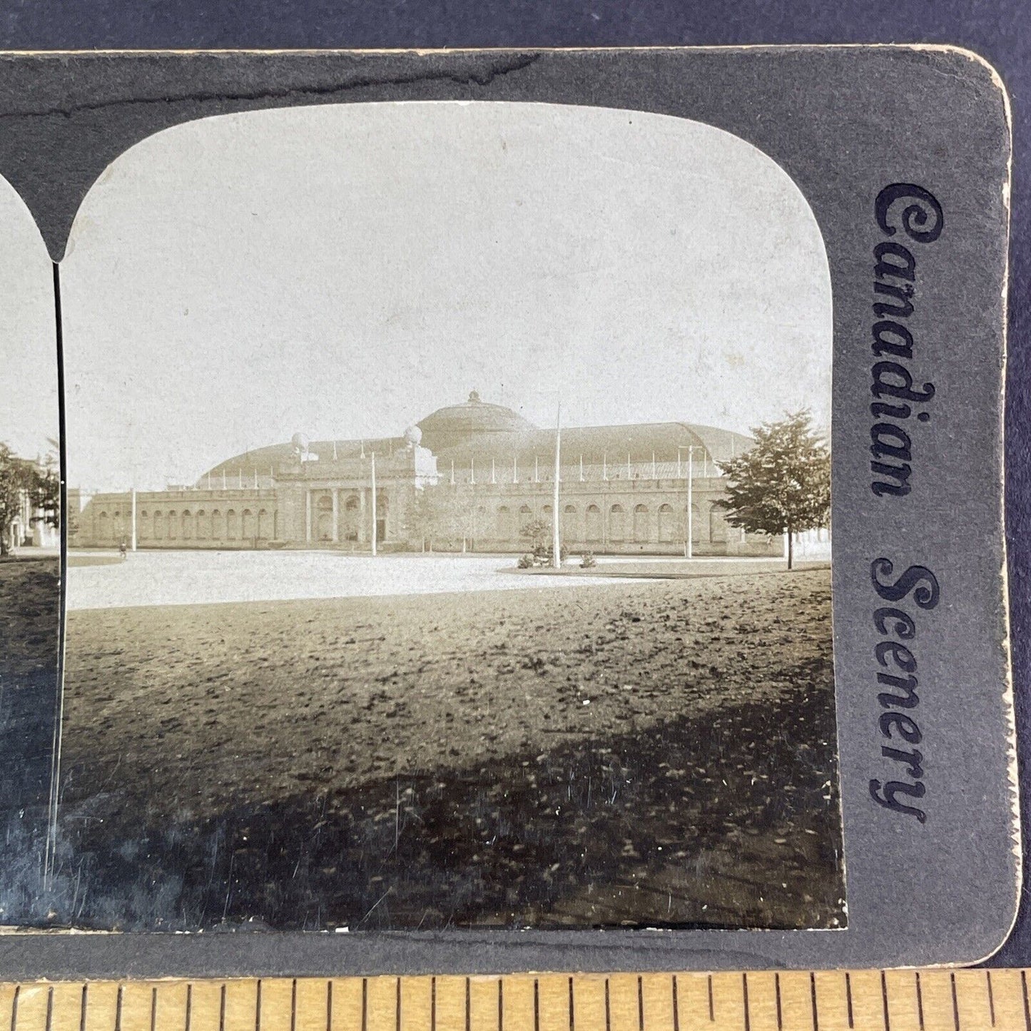 Toronto Manufacturers Building Stereoview Ontario Canada Antique c1901 Y2792