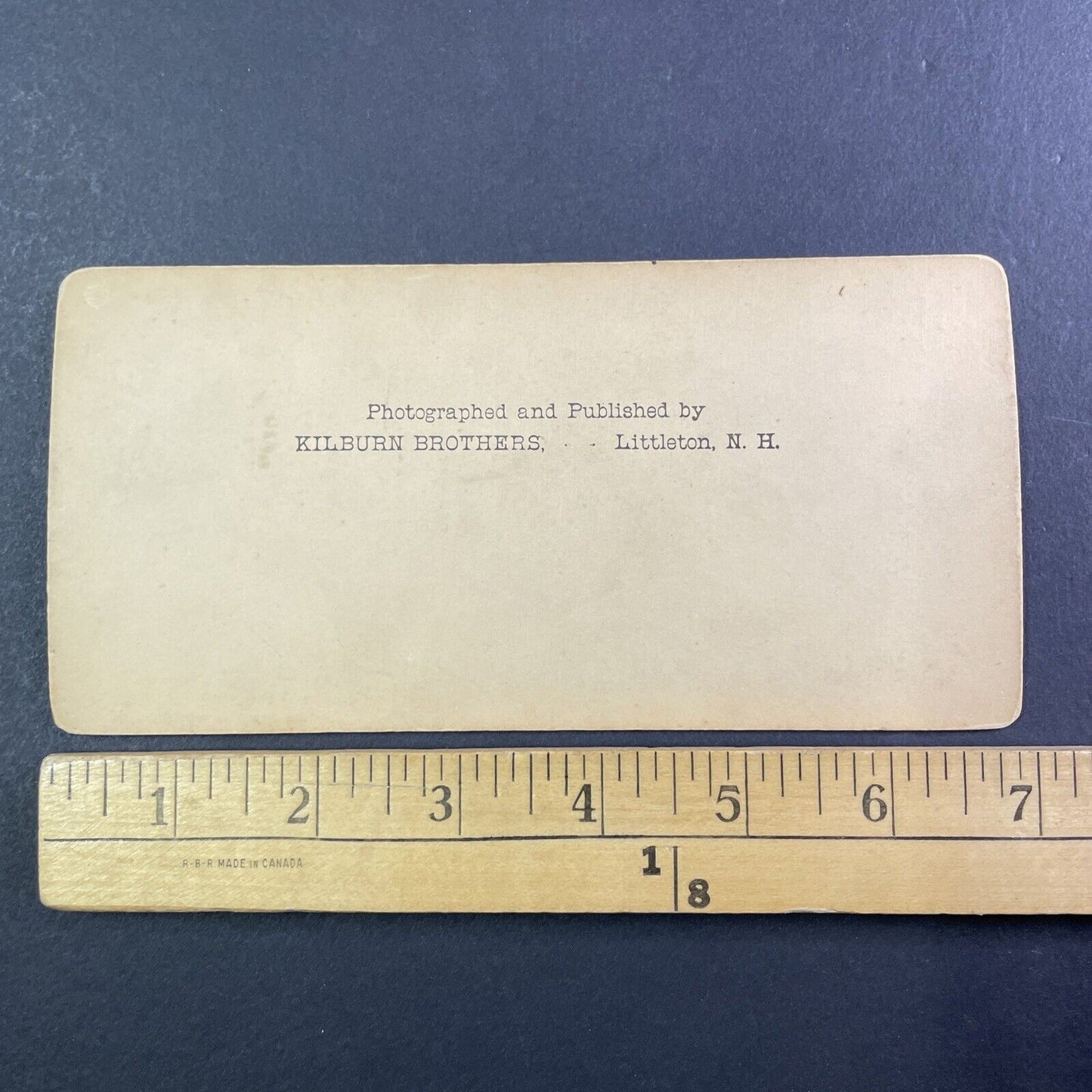 The Great Avalanche Disaster Stereoview Jefferson New Hampshire c1885 Y902