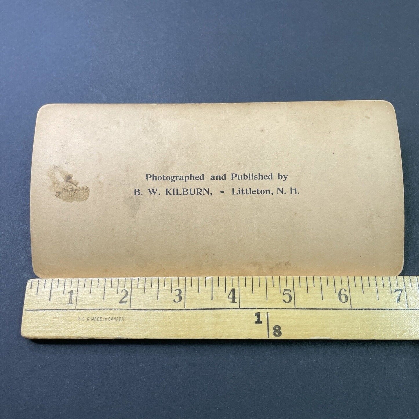 Antique 1897 Victorian Minister Blesses Bride Stereoview Photo Card P2953