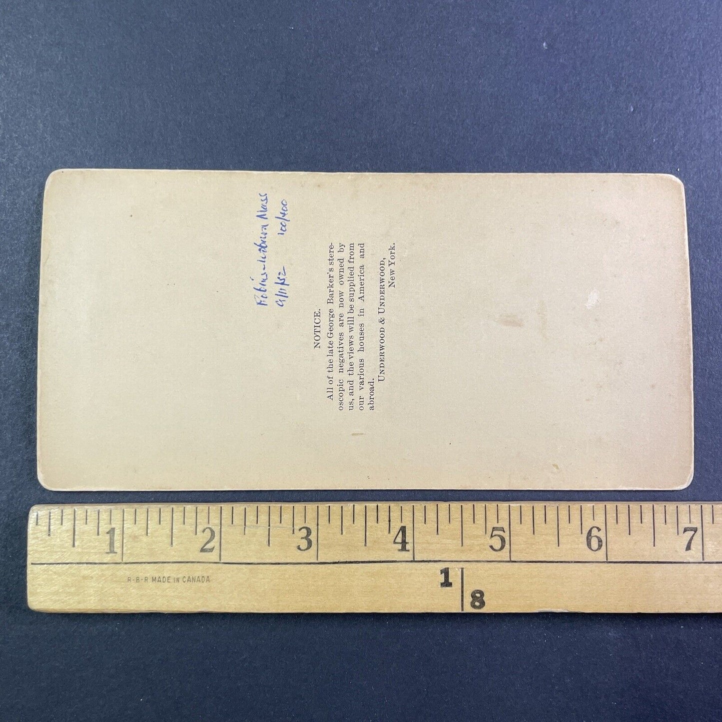 Northern Wisconsin Trout Stream Stereoview George Barker Antique c1889 Y2523