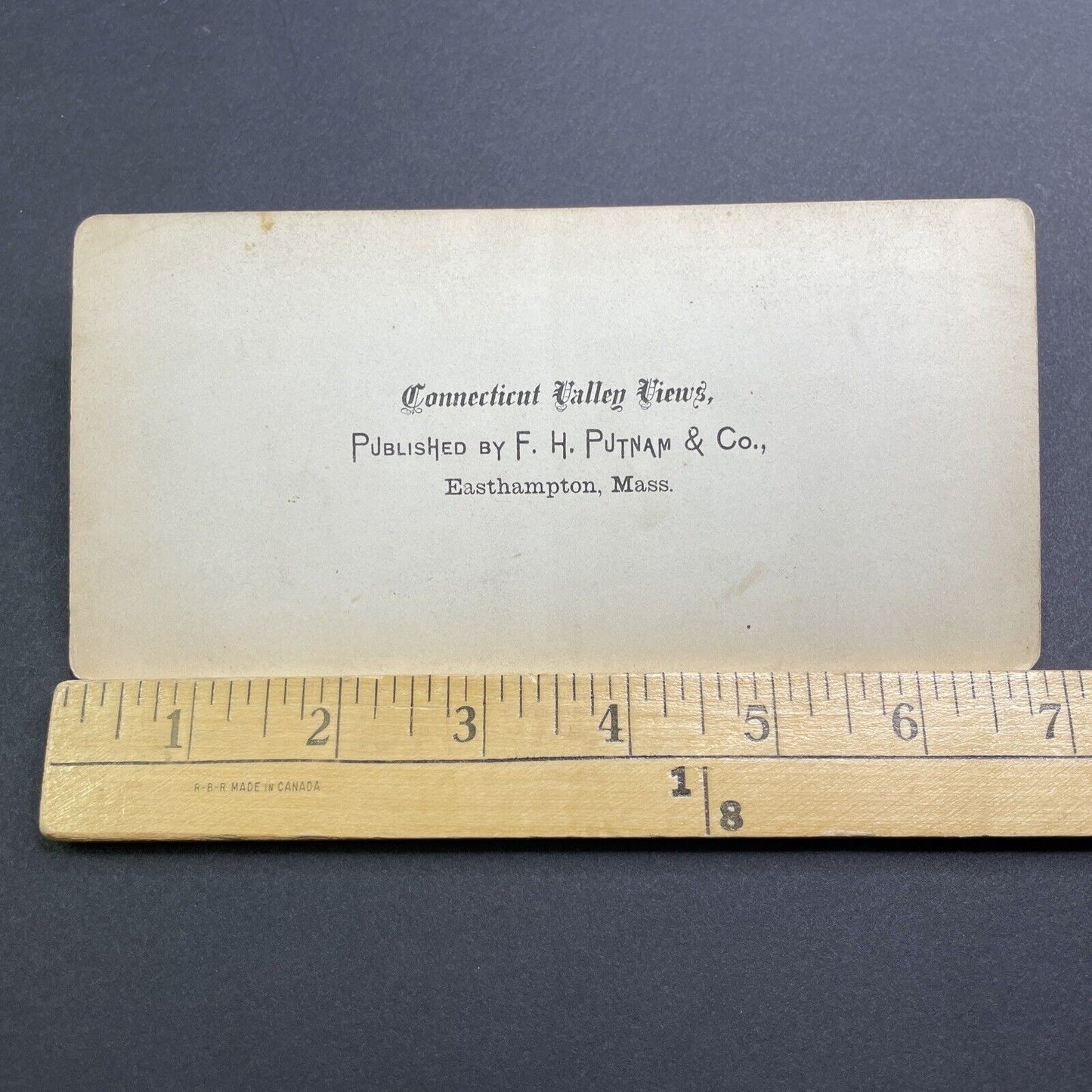 Antique 1870s Williston Chinese School Easthampton MA Stereoview Photo Card V466