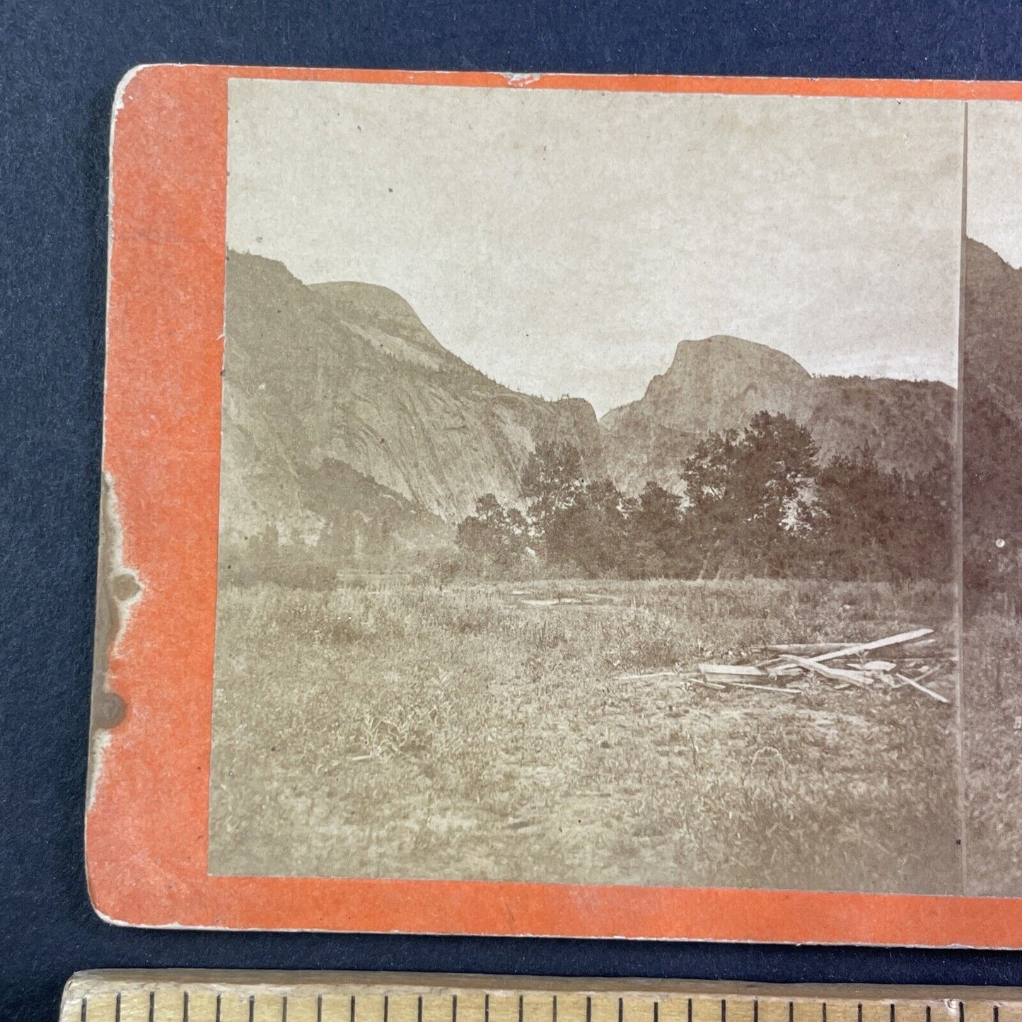 Day Dawn Yosemite J.G. Parks Stereoview Attributed to J.J. Reilly c1870 Y2530
