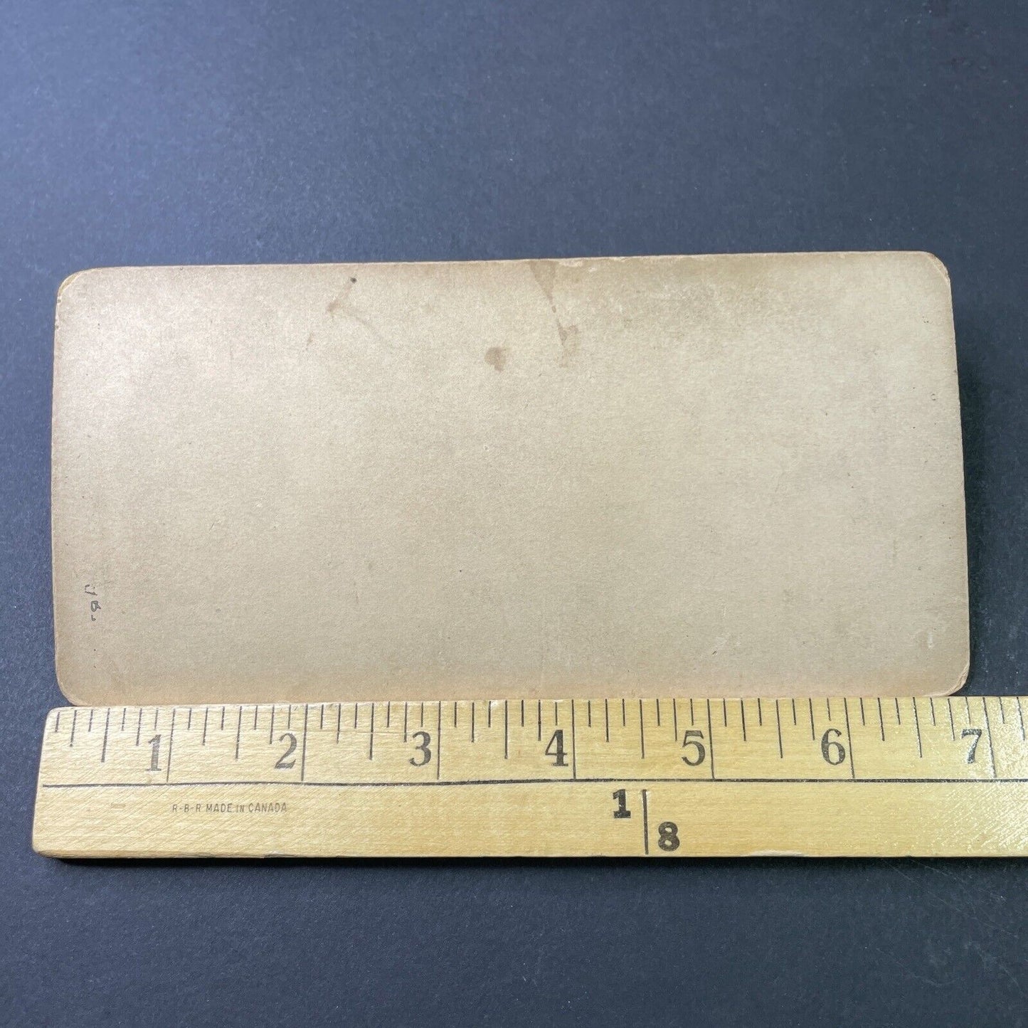 Antique 1890s Man Struggles With Suspenders Stereoview Photo Card P2979