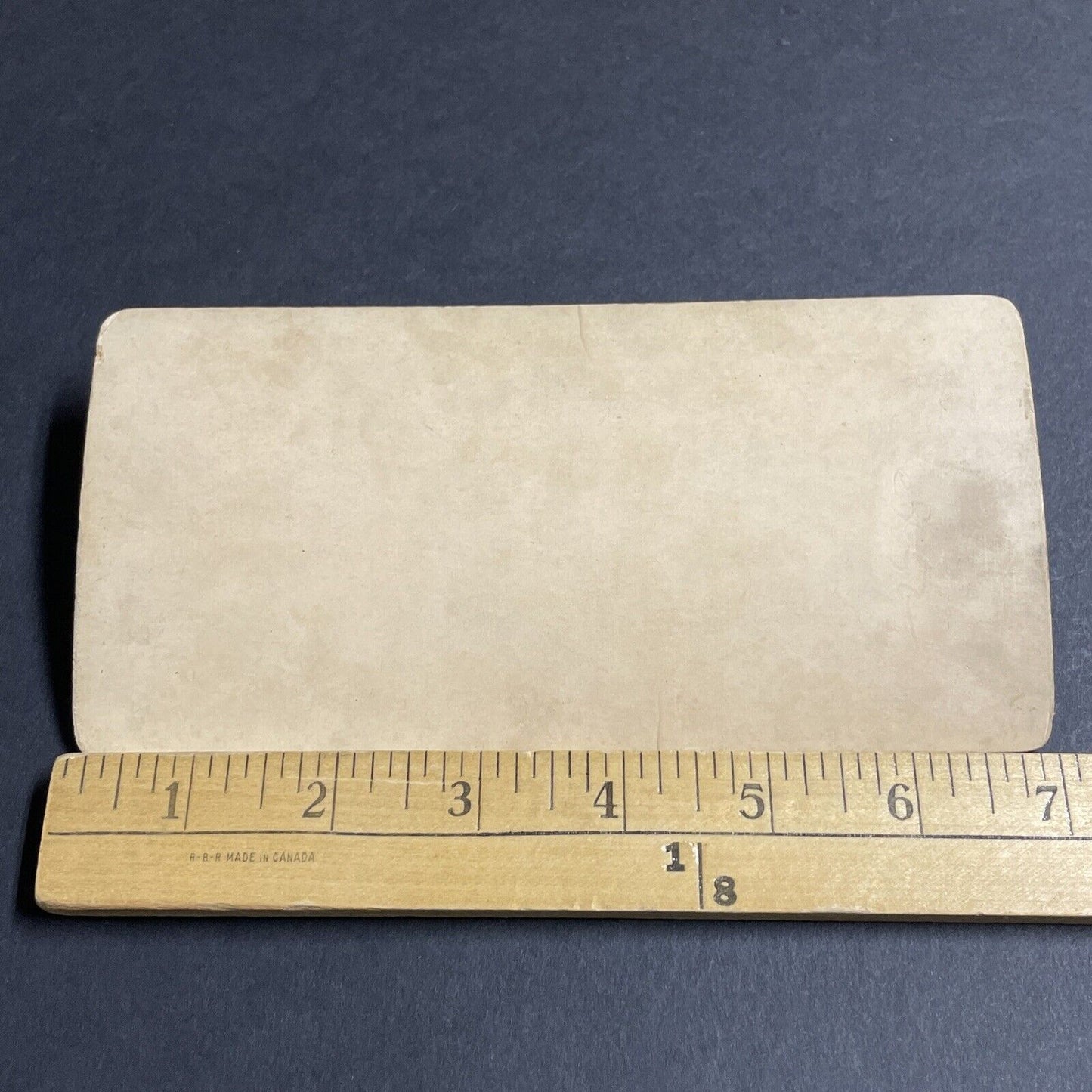 Antique 1880s Boy With Sled In Snowstorm Stereoview Photo Card P4648