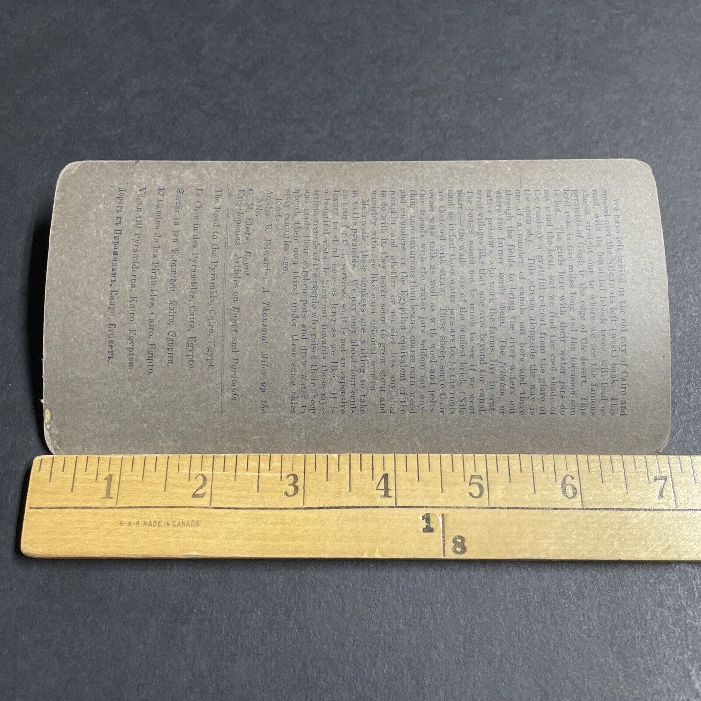 Antique 1896 Women Balance Water On Heads Egypt Stereoview Photo Card P4153