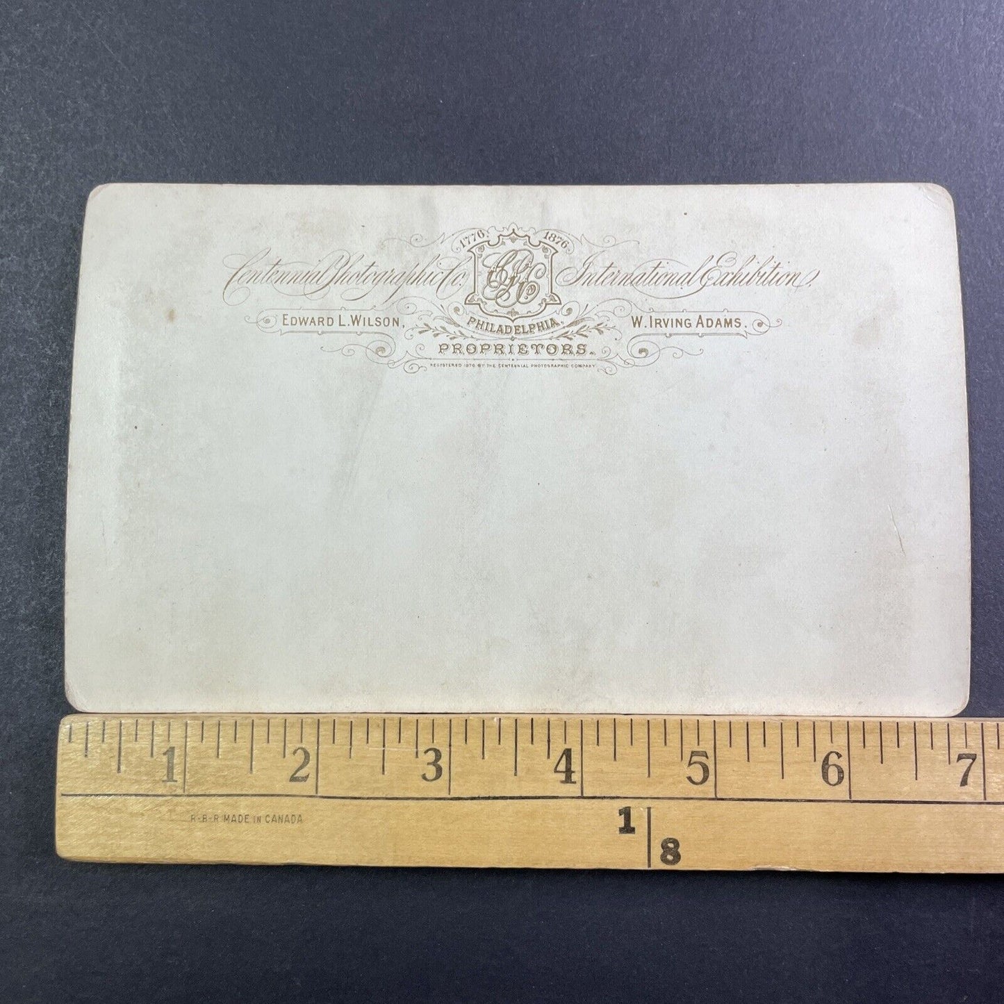 Centennial Exhibition Philadelphia Stereoview Edward L Wilson Antique 1876 X1342