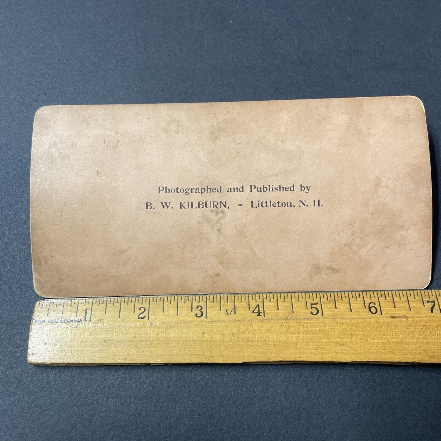 Antique 1899 Bombay Mumbai India City Center Stereoview Photo Card Q2221