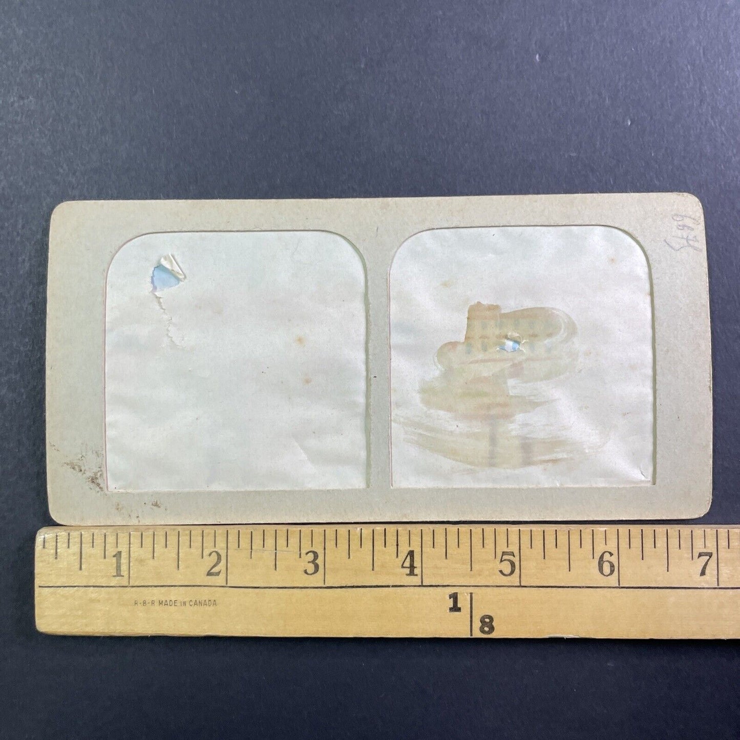 Augustinian Bastion Vienna Austria Stereoview French Tissue Antique c1860 XT2104