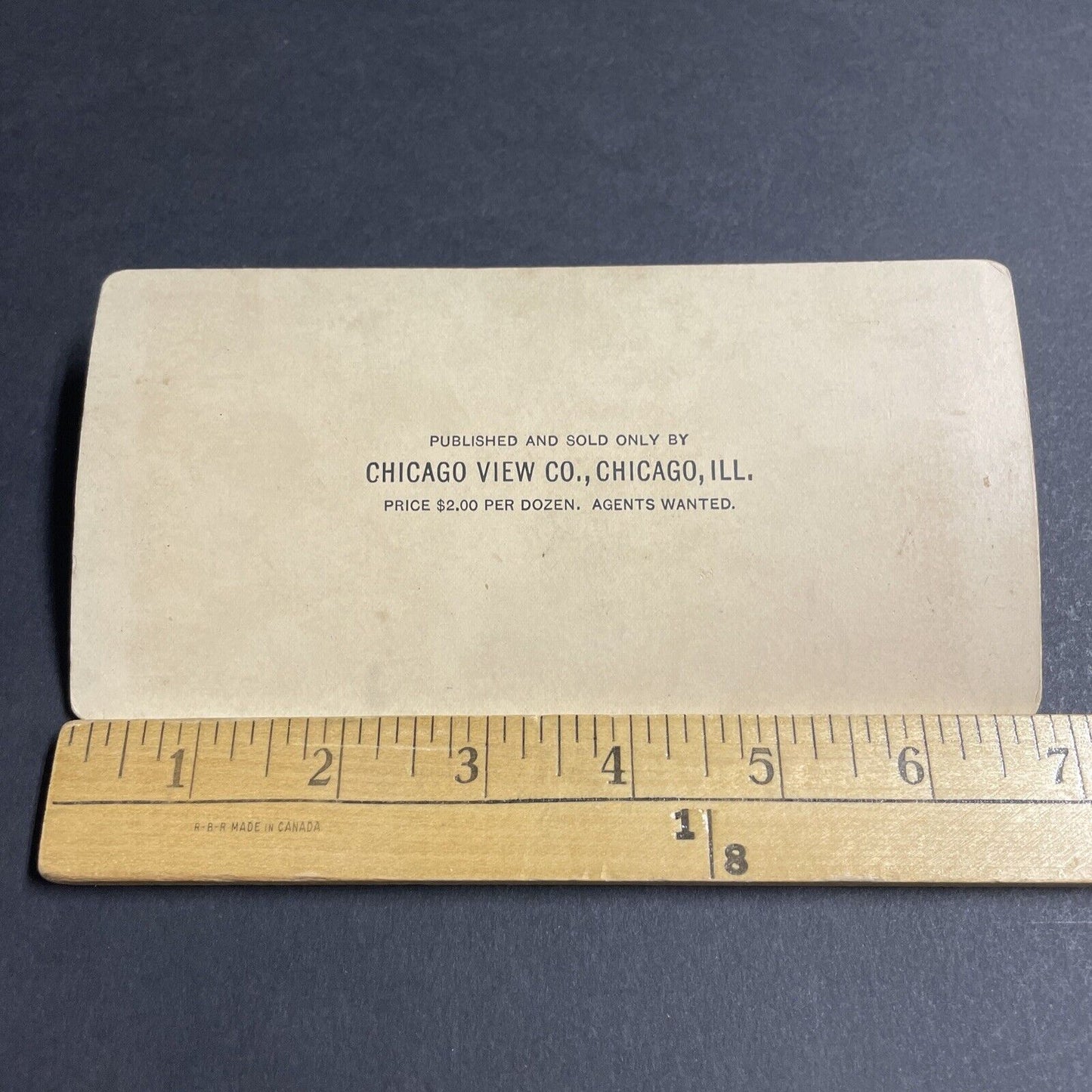 Antique 1880s Fawns Leap Haines Falls New York Stereoview Photo Card P4844