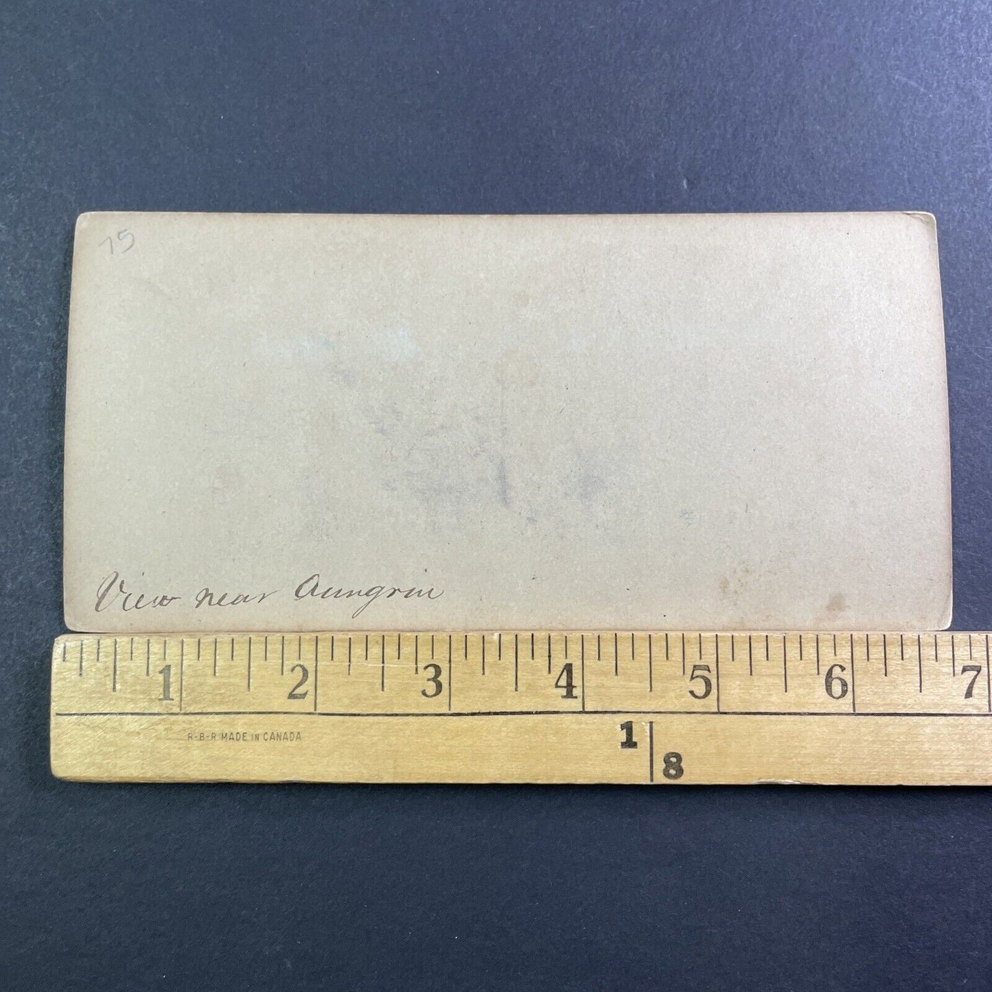 Angram Richmondshire Yorkshire Stereoview England UK Antique c1870 X1613