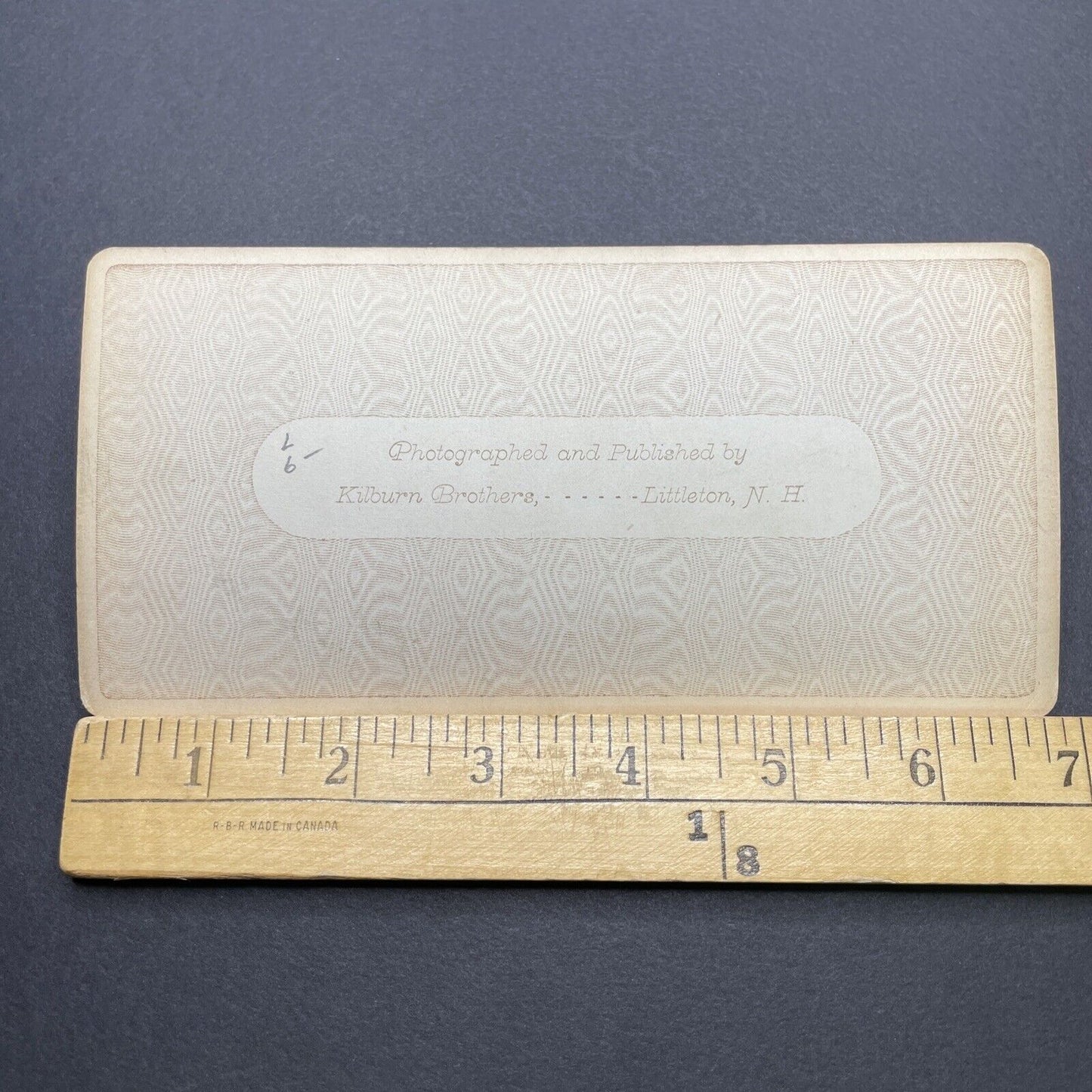 Antique 1870s Siasconset Nantucket Massachusetts Stereoview Photo Card V1740