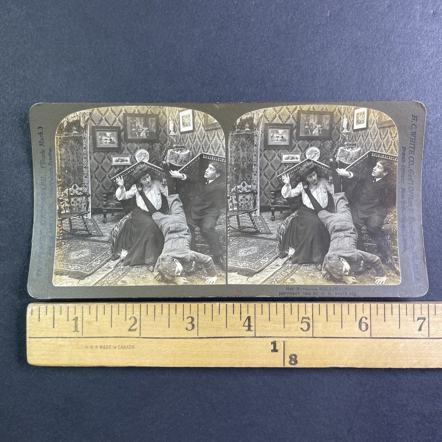 Lot of 5 Young Lovers Series #5534-5548 Stereoview H.C. White Antique 1903 Y1228