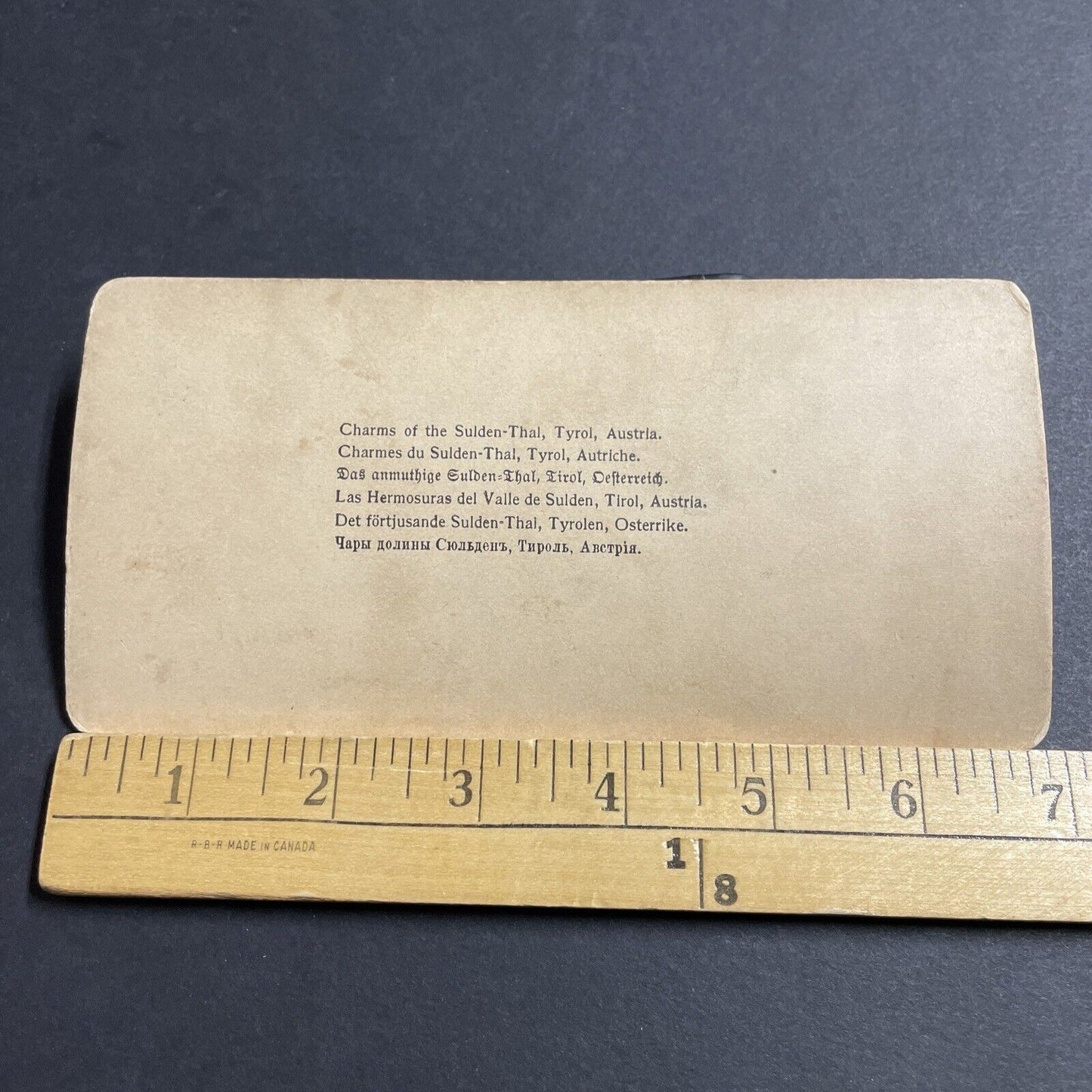 Antique 1898 Traditional Austria Women Tyrol Austria Stereoview Photo Card P5158