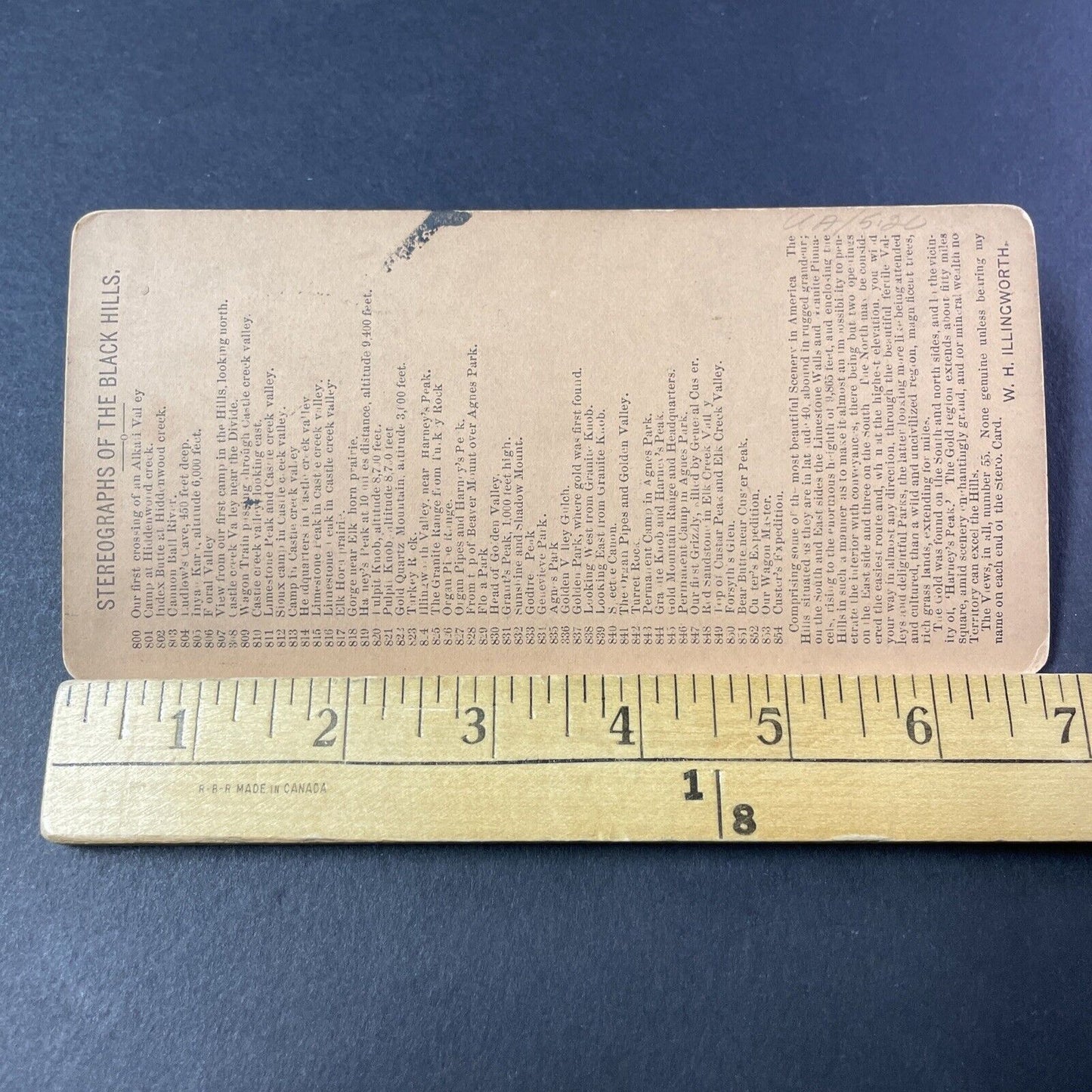 Antique 1870s Minnehaha Falls Minnesota Stereoview Photo Card P381-05