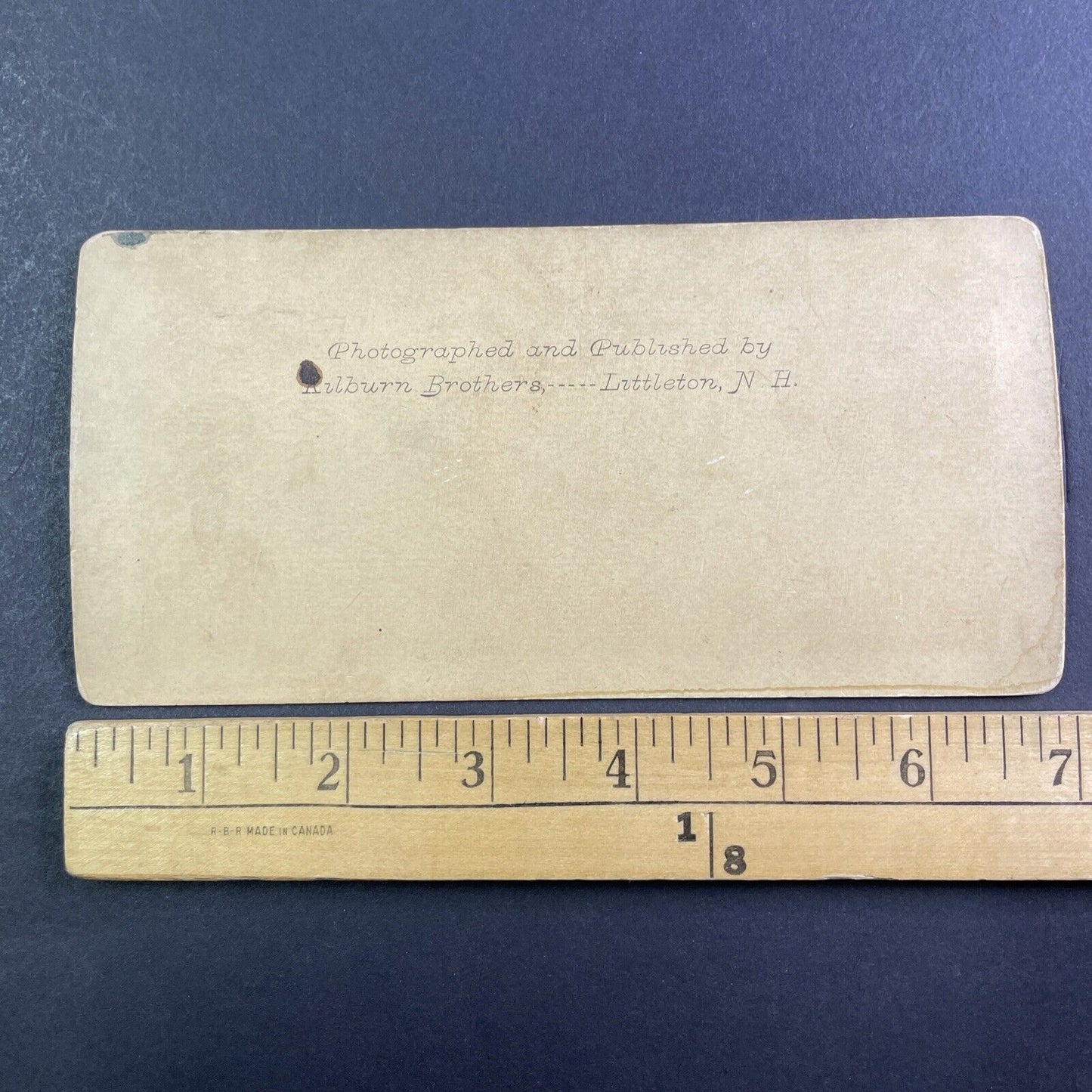 Children Play with Railroad Wood Train Toys Stereoview Antique c1890s X4077