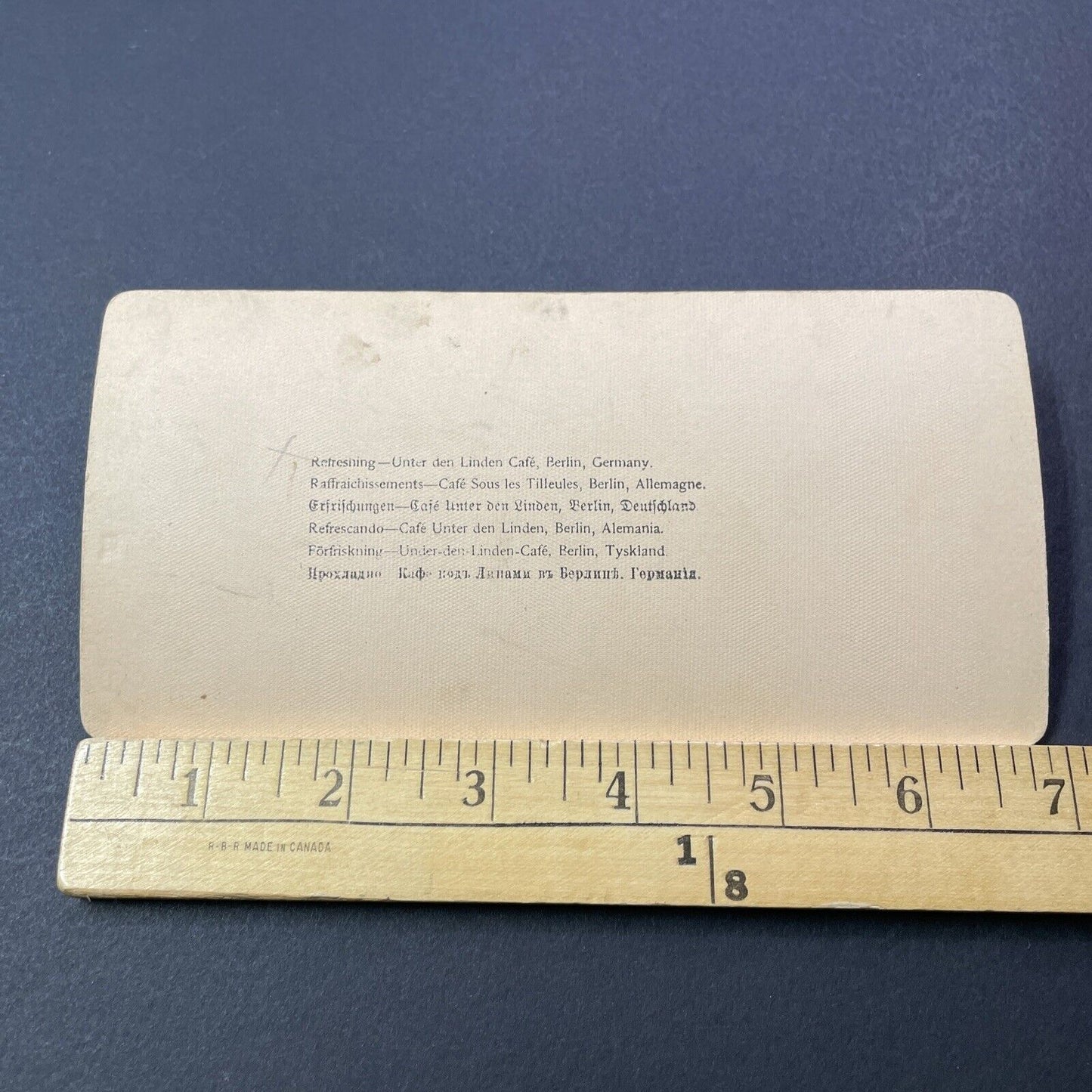 Antique 1894 Women Drinking Tea & Beer Berlin DE Stereoview Photo Card V3262