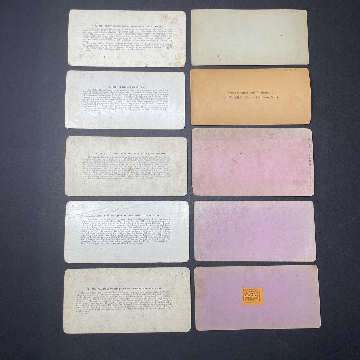 Lot Of 51 Various Scenes And People Stereoview Photo Cards Antique c1870s-1920s