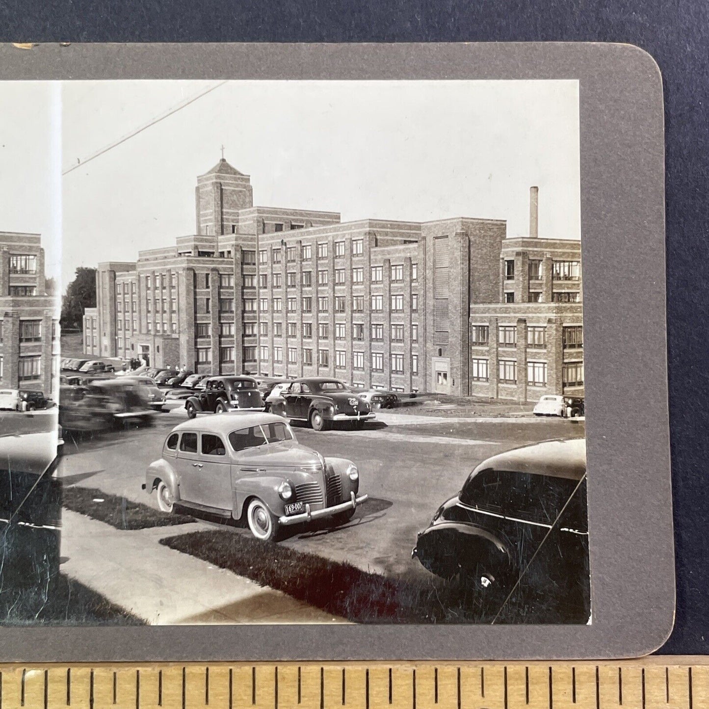 Providence Hospital Portland Oregon Stereoview Photo Antique c1948 X1328