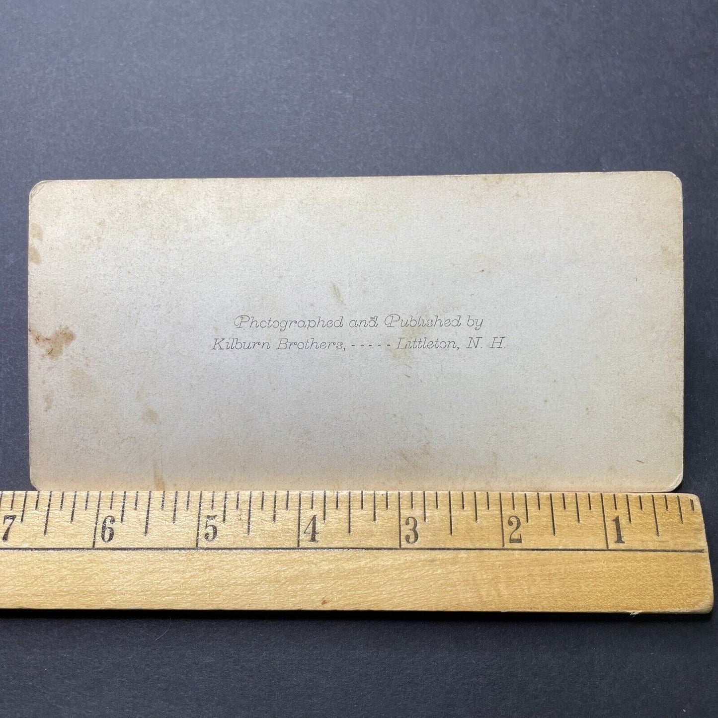 Antique 1870s Cathedral Peak Yosemite California Stereoview Photo Card P2271