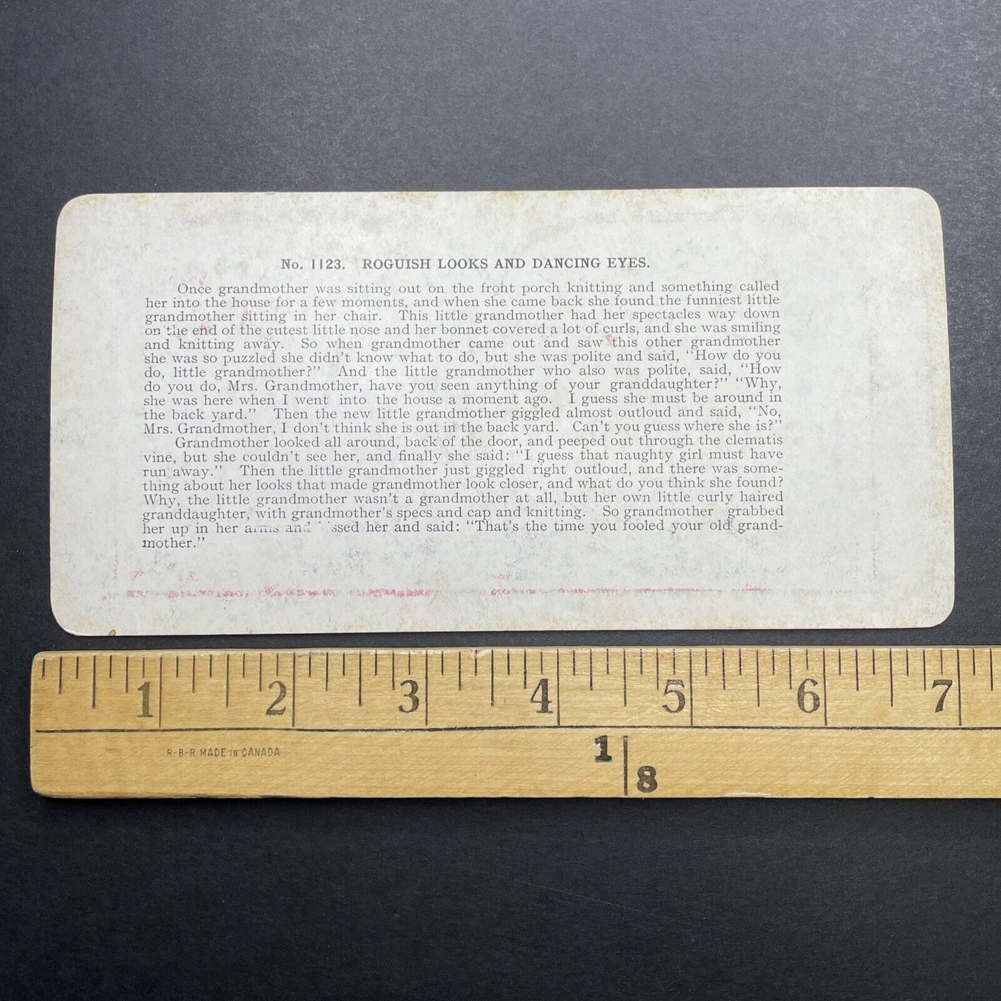 Antique 1905 Girl Dresses Up In Grandmothers Clothes Stereoview Photo Card P1247