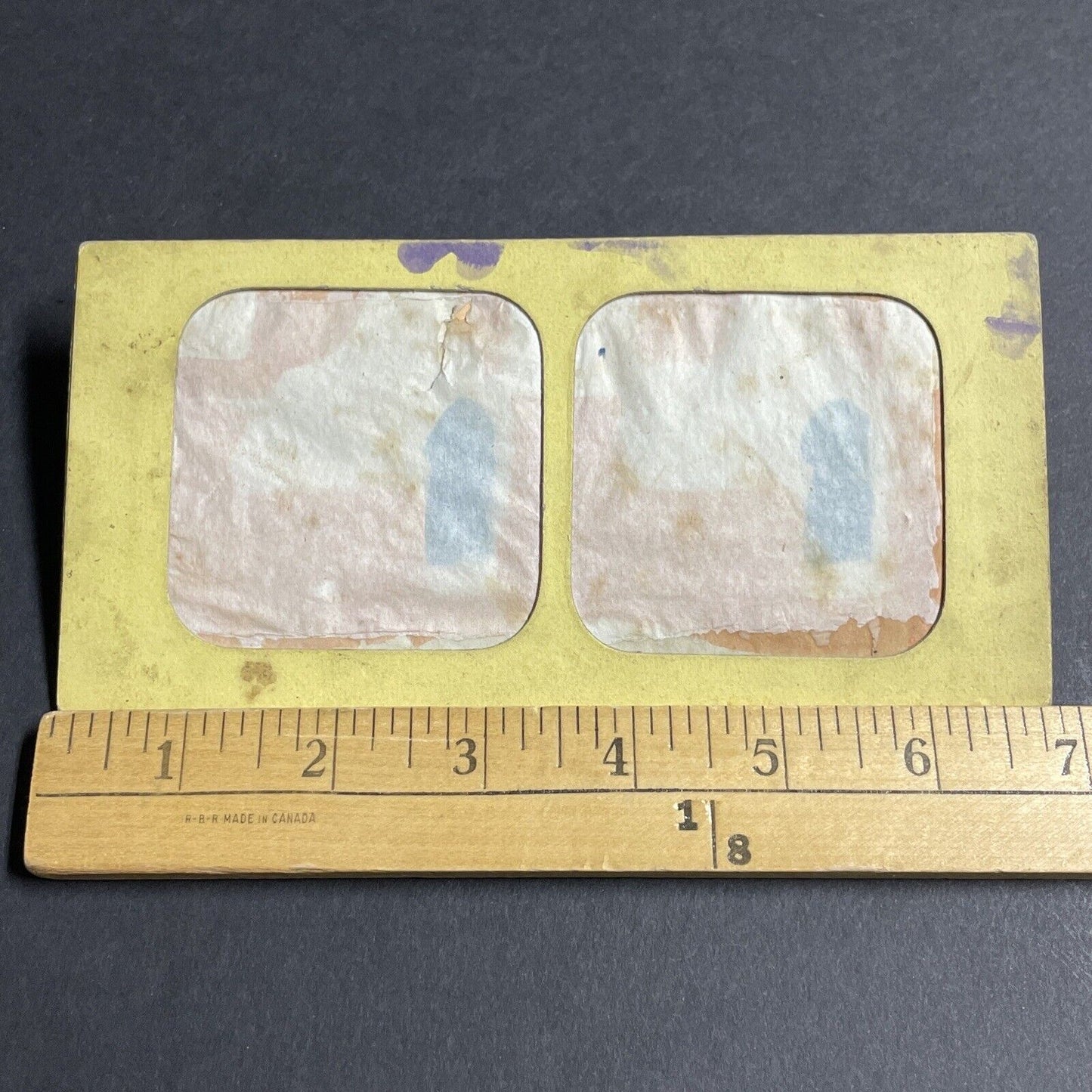 Antique 1860s Prisoners In France French Tissue Stereoview Photo Card P4181