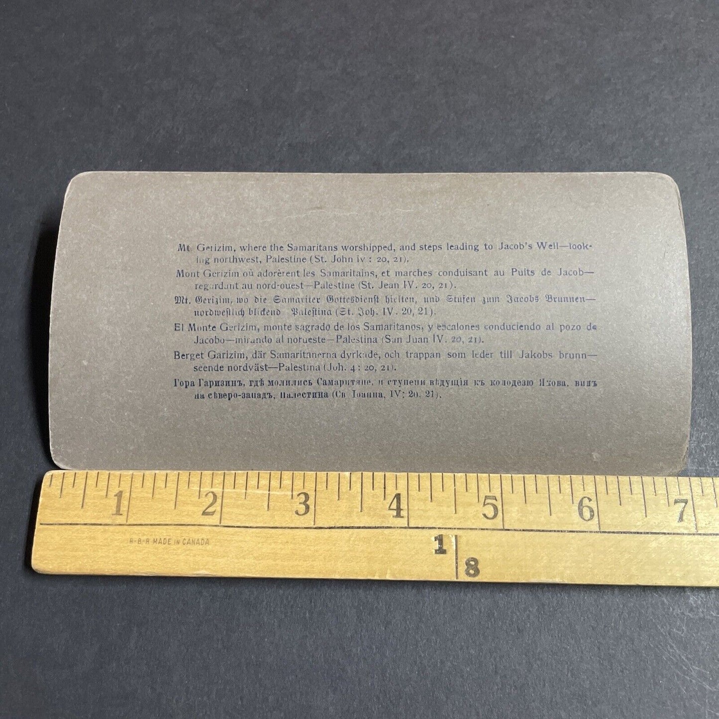 Antique 1900 Desert Nomad Woman Searches For Water Stereoview Photo Card P4204