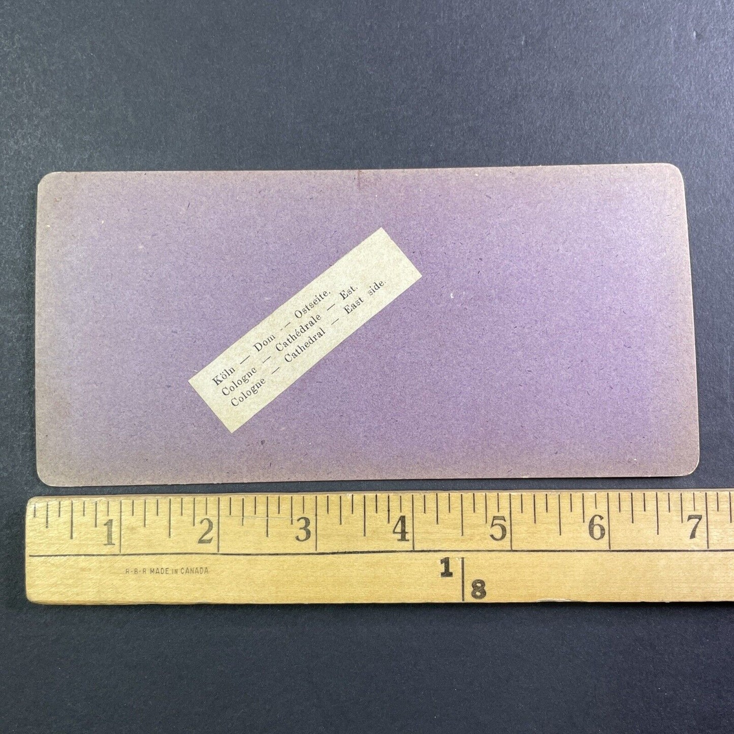 Cologne Cathedral Church Germany Stereoview J.H. Schonscheidt Antique c1880 Y147